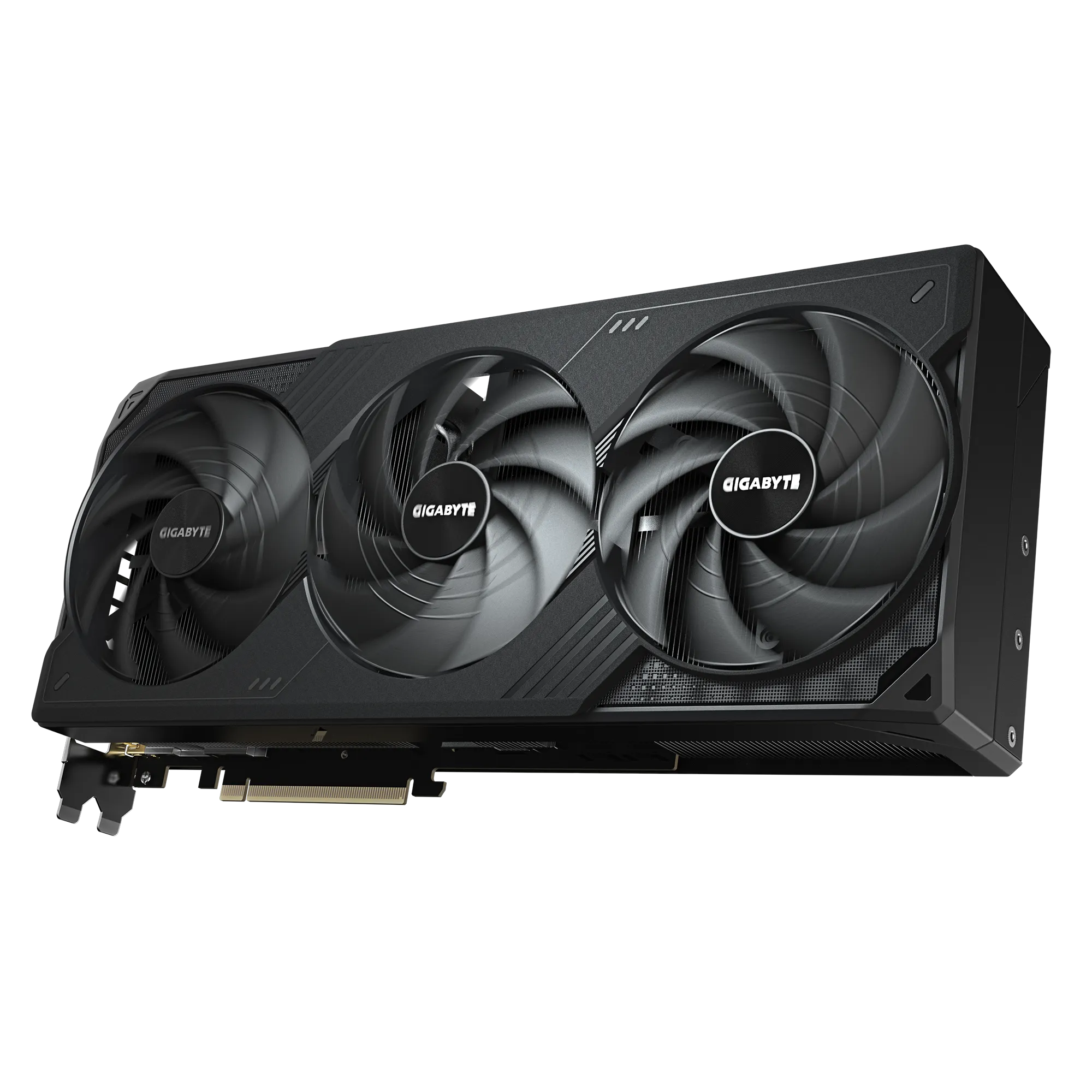 A large main feature product image of Gigabyte GeForce RTX 5090 Windforce OC 32GB GDDR7