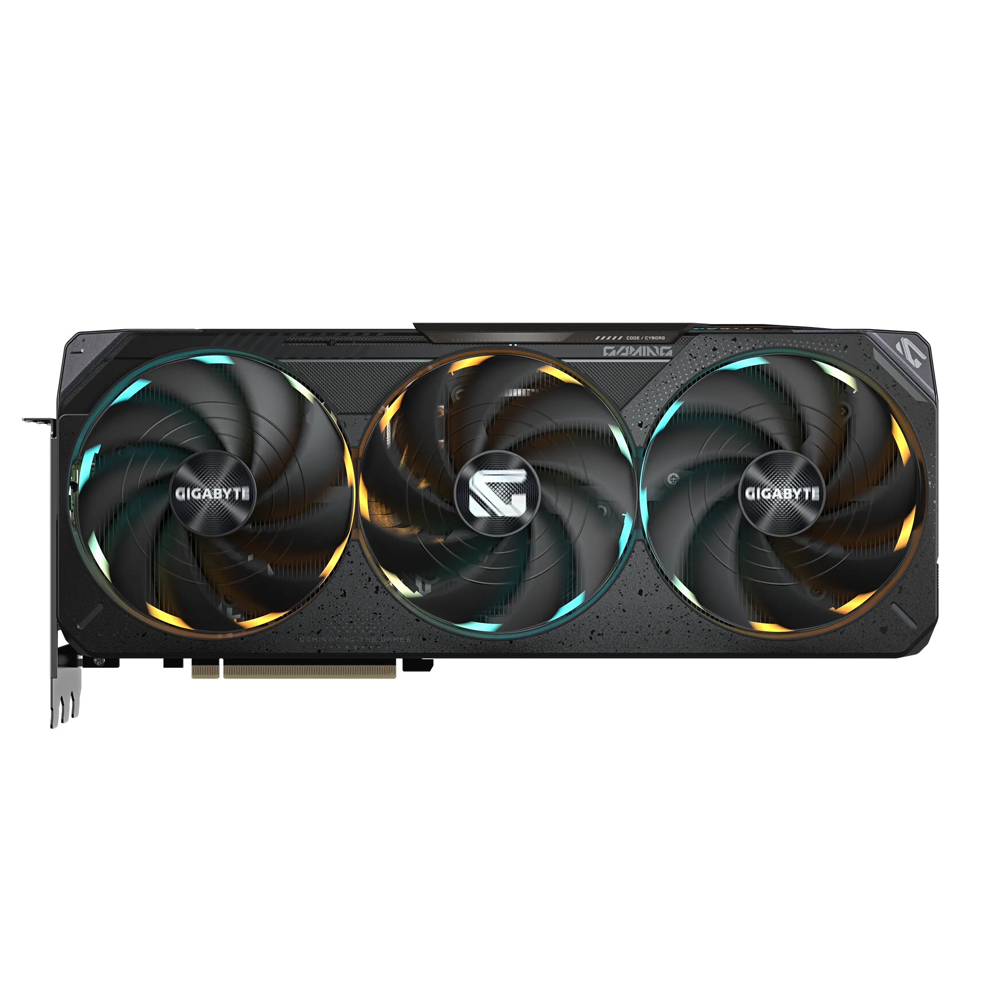 A large main feature product image of Gigabyte GeForce RTX 5080 Gaming OC 16GB GDDR7