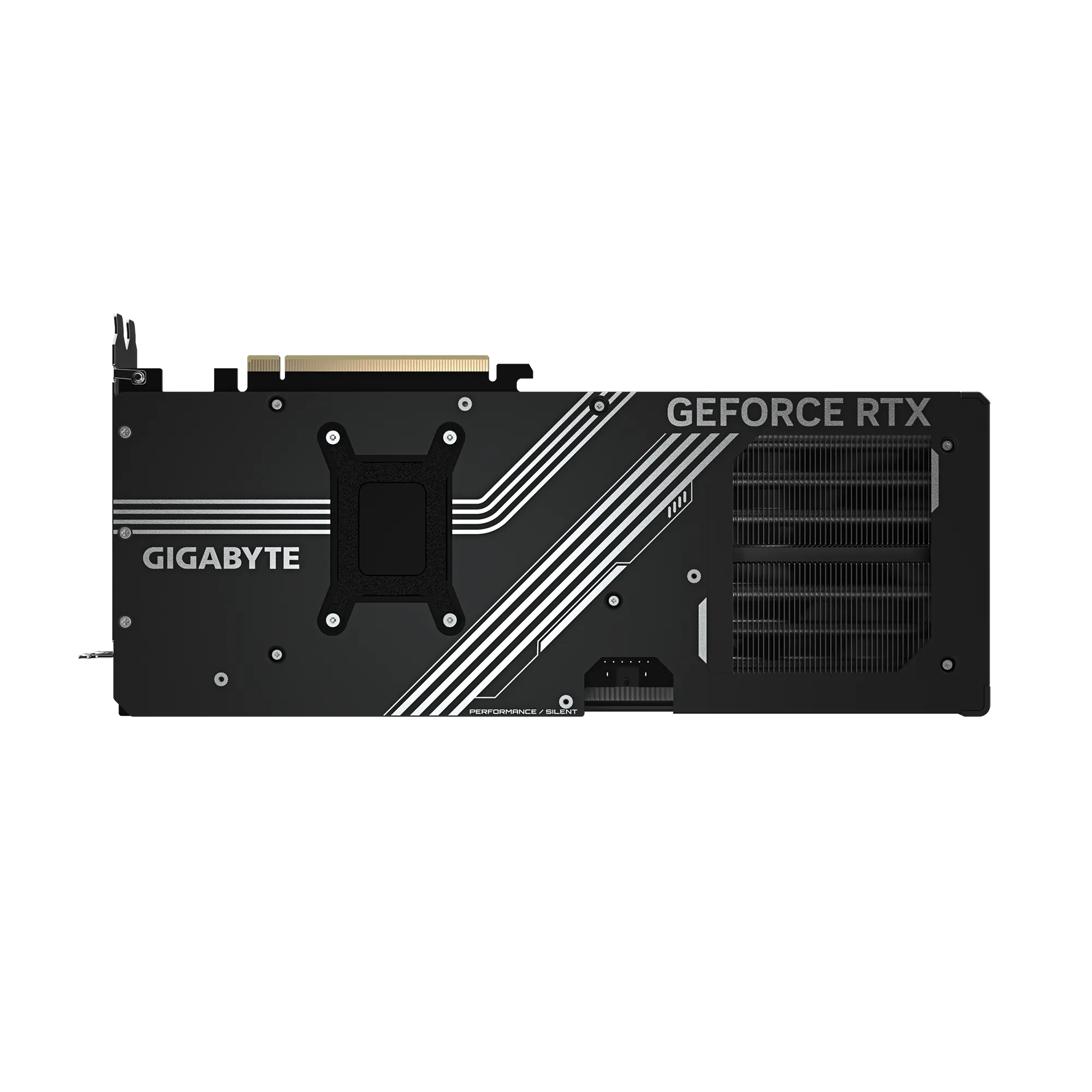 A large main feature product image of Gigabyte GeForce RTX 5080 Windforce OC SFF 16GB GDDR7