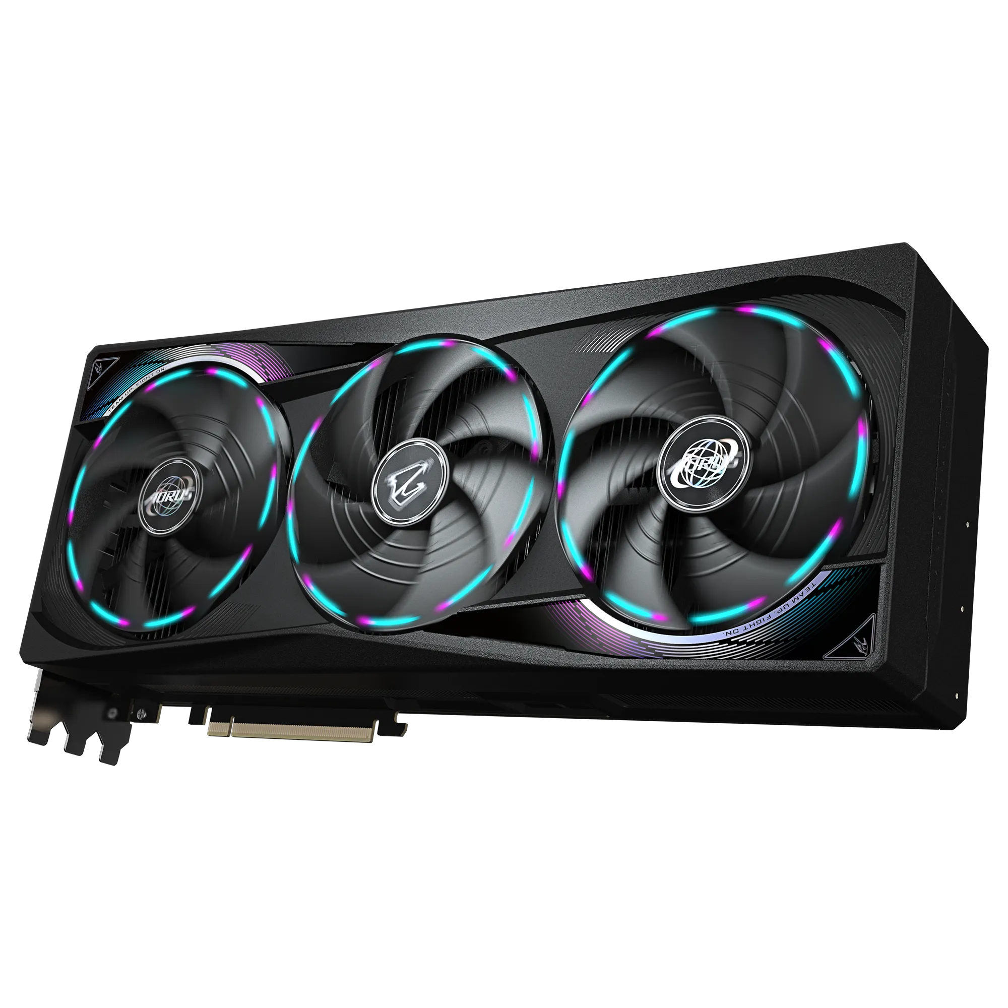 A large main feature product image of Gigabyte GeForce RTX 5090 Aorus Master 32GB GDDR7