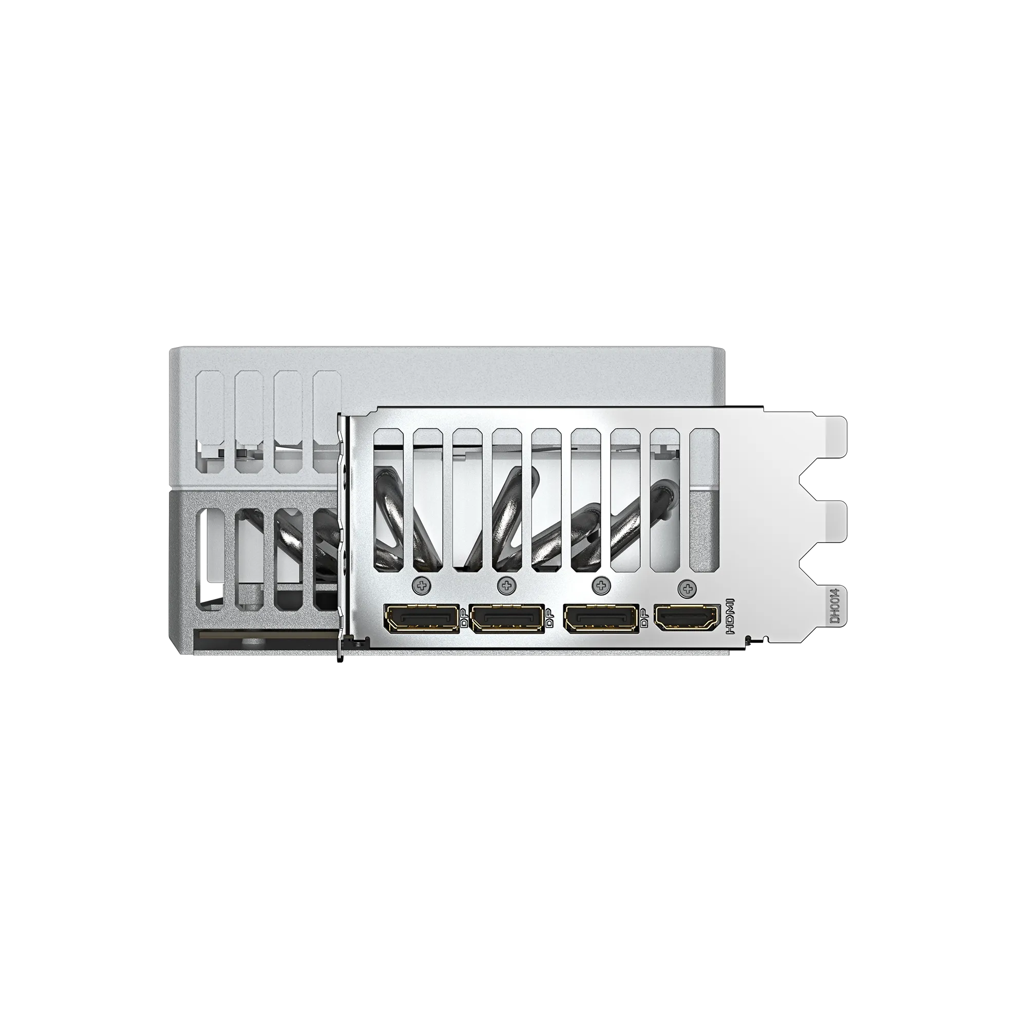 A large main feature product image of Gigabyte GeForce RTX 5090 Aorus Master Ice White 32GB GDDR7