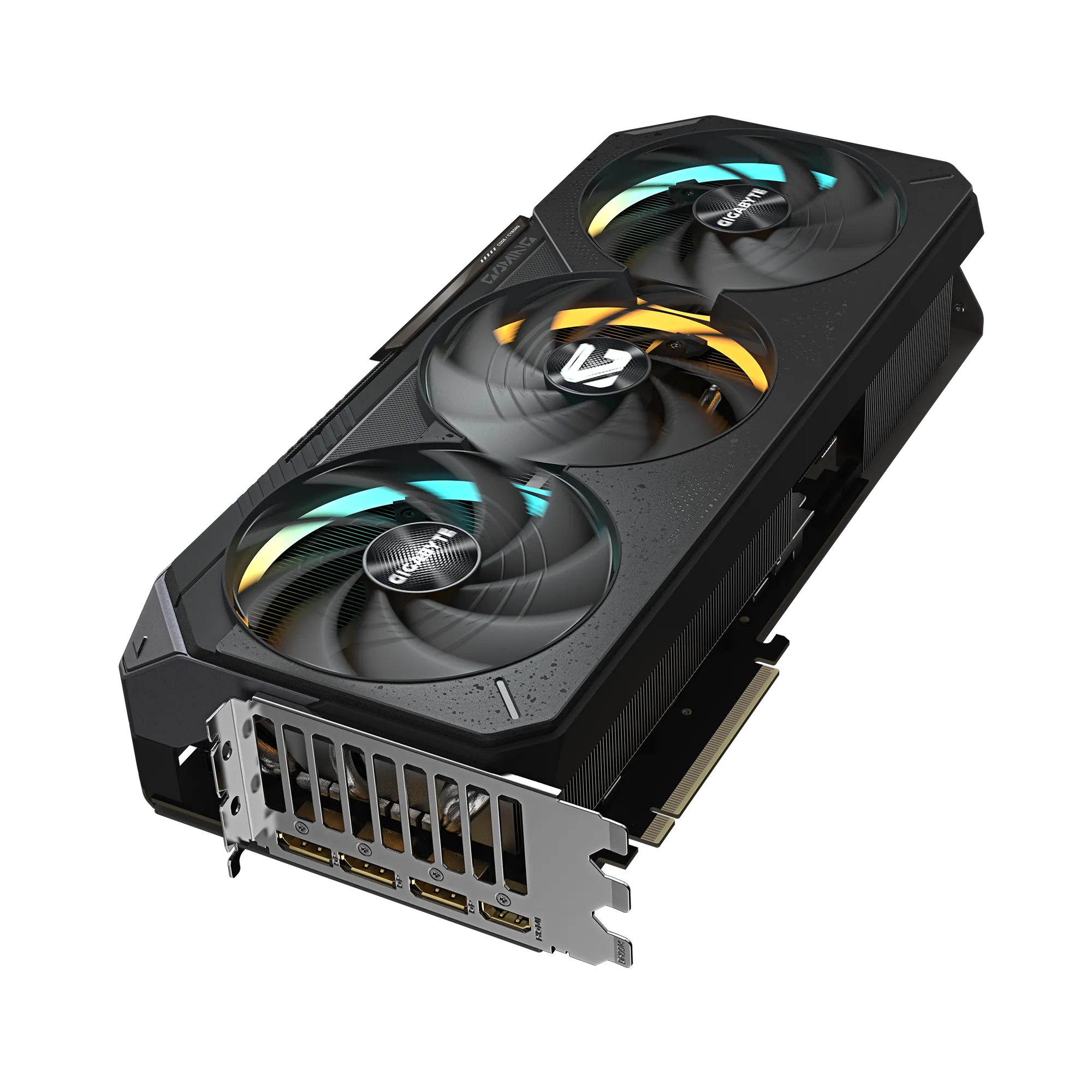 A large main feature product image of Gigabyte GeForce RTX 5090 Gaming OC 32GB GDDR7