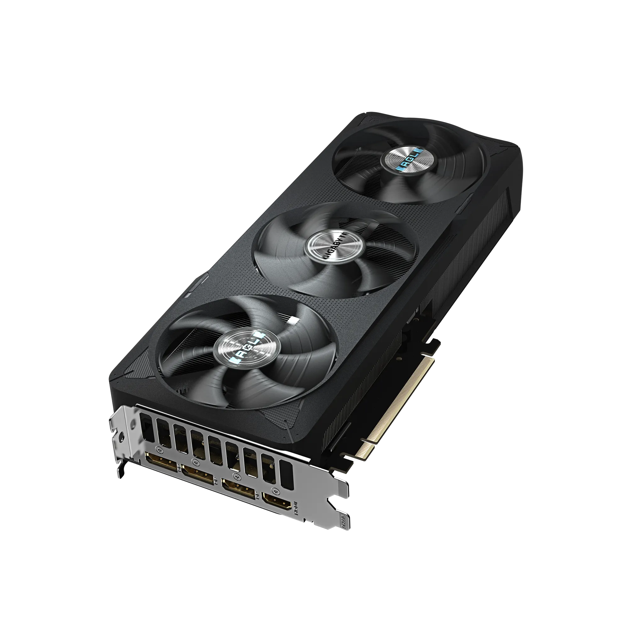 A large main feature product image of Gigabyte GeForce RTX 5070 Eagle OC SFF 12GB GDDR7