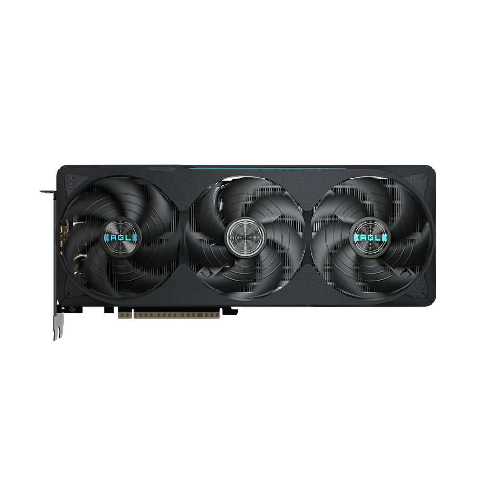 A large main feature product image of Gigabyte GeForce RTX 5070 Ti Eagle OC SFF 16GB GDDR7