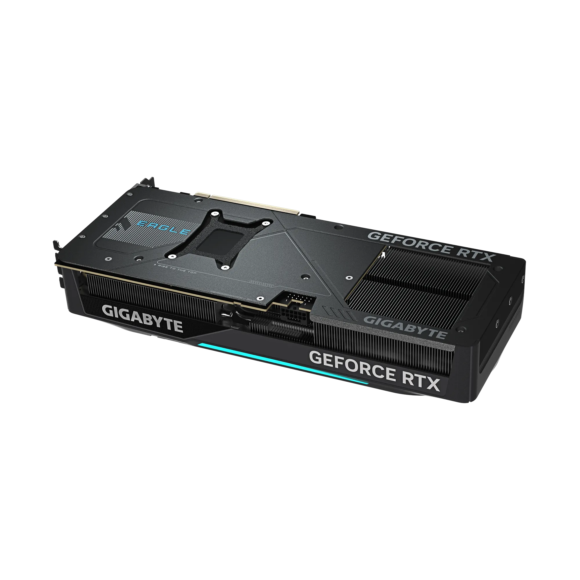 A large main feature product image of Gigabyte GeForce RTX 5070 Ti Eagle OC SFF 16GB GDDR7
