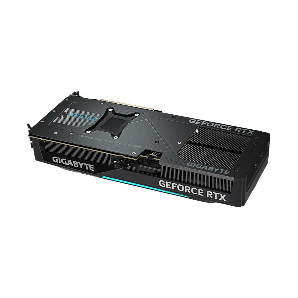 A large main feature product image of Gigabyte GeForce RTX 5070 Ti Eagle OC SFF 16GB GDDR7