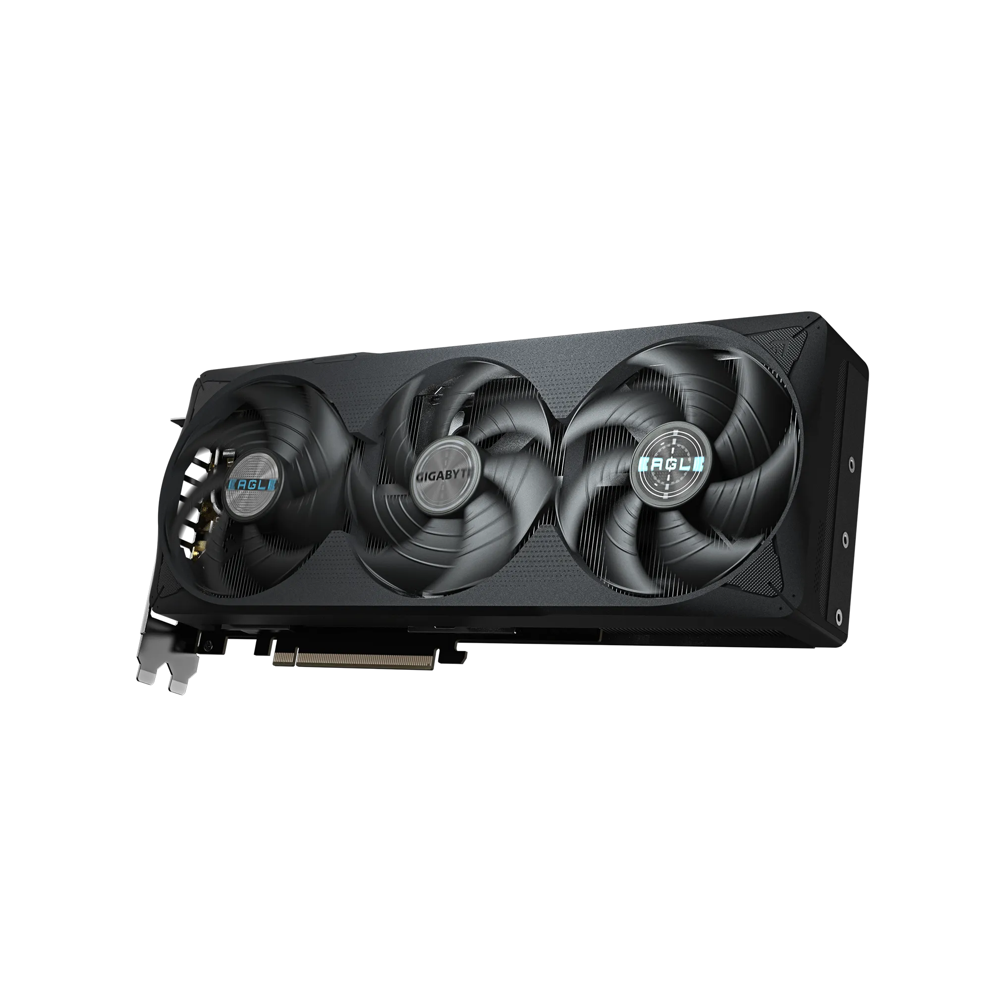 A large main feature product image of Gigabyte GeForce RTX 5070 Ti Eagle OC SFF 16GB GDDR7