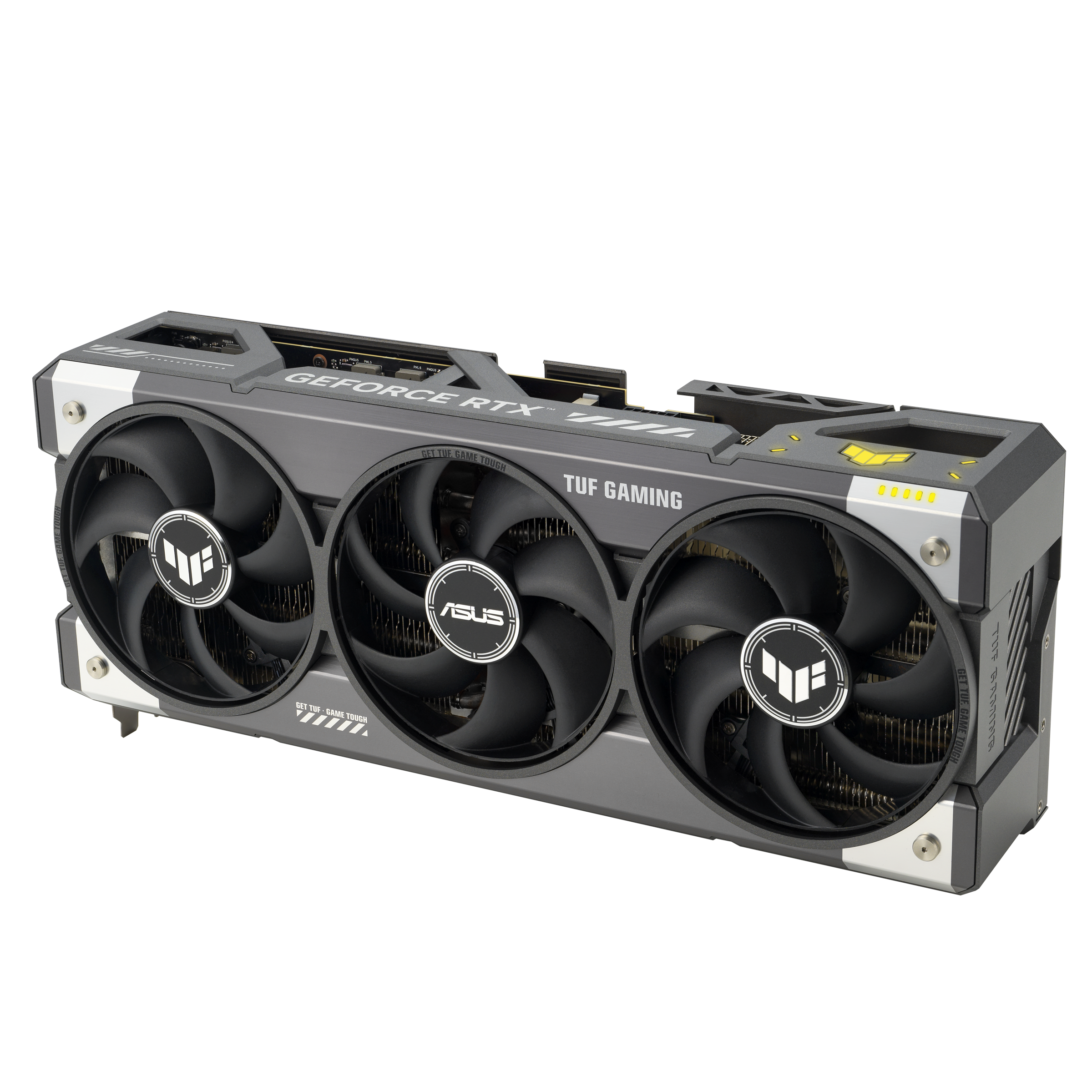 A large main feature product image of ASUS GeForce RTX 5080 TUF Gaming 16GB GDDR7