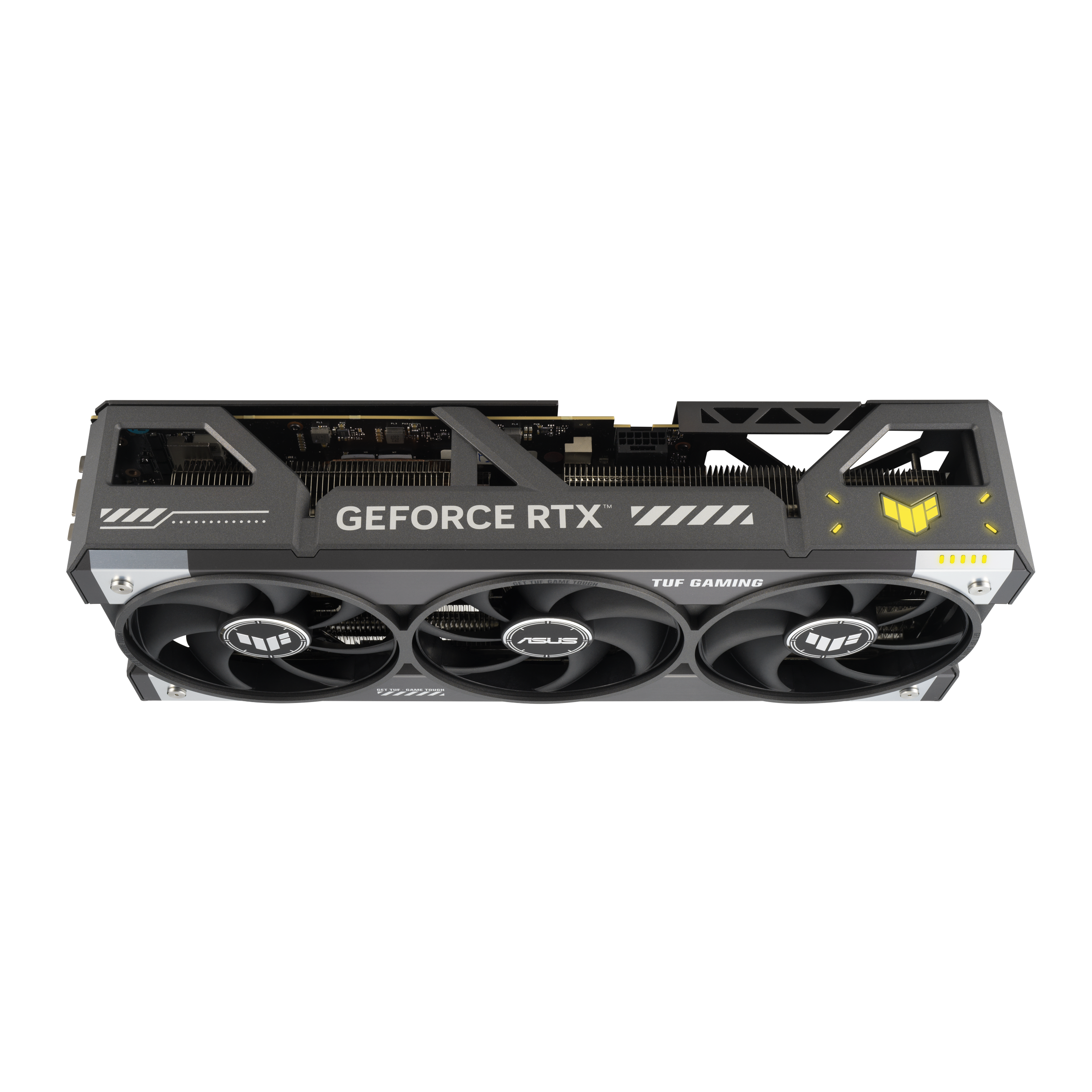 A large main feature product image of ASUS GeForce RTX 5080 TUF Gaming 16GB GDDR7