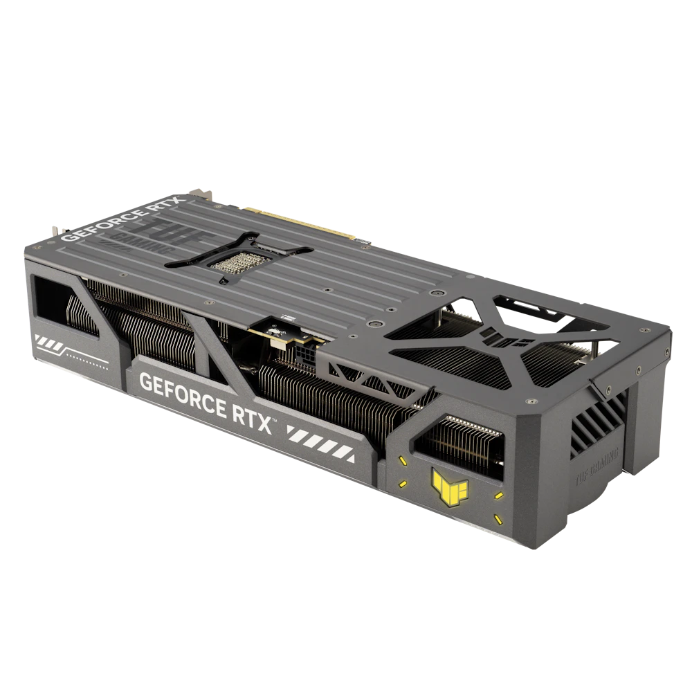 A large main feature product image of ASUS GeForce RTX 5080 TUF Gaming 16GB GDDR7
