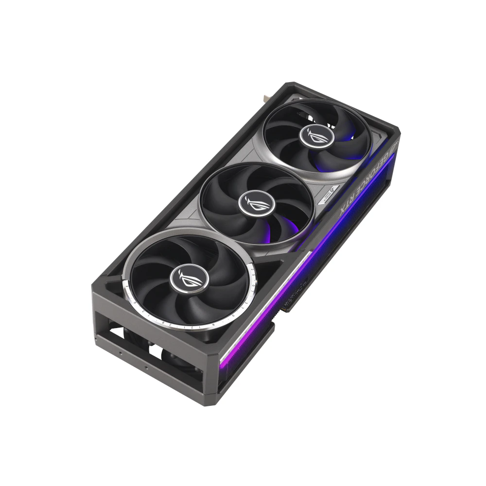 A large main feature product image of ASUS GeForce RTX 5090 ROG Astral 32GB GDDR7