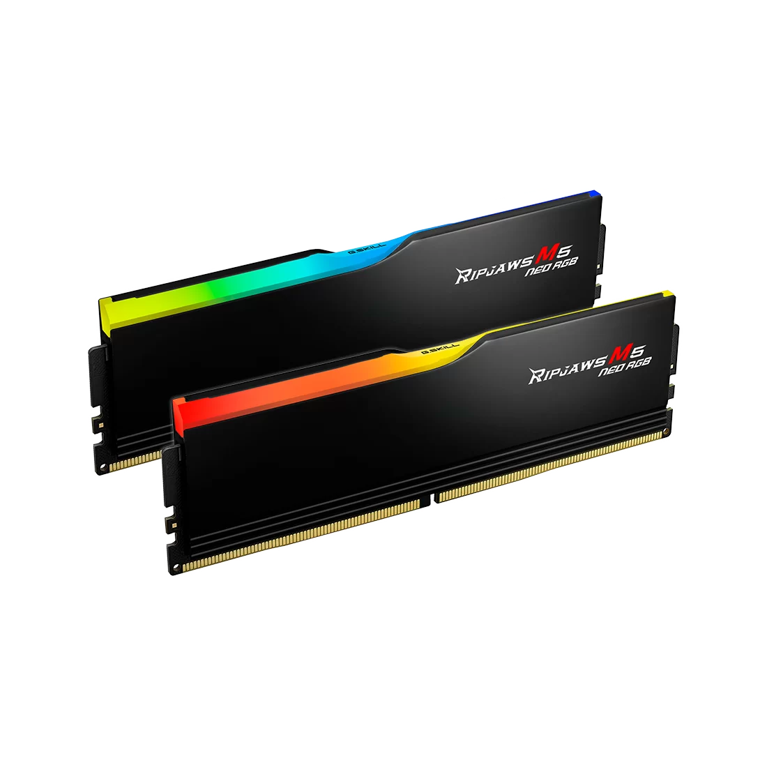 A large main feature product image of G.Skill Ripjaws M5 Neo RGB 32GB Kit (2x16GB)  XMP/EXPO DDR5-6000 C28 