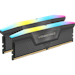 A product image of Corsair Vengeance RGB 32GB Kit (2x16GB) XMP/EXPO DDR5-6000 C28 (Grey)