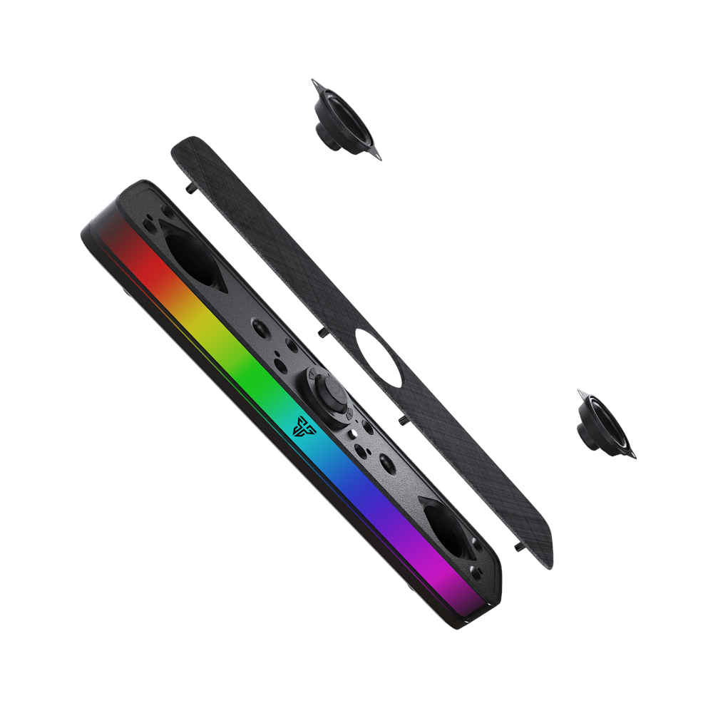 A large main feature product image of Fantech BS151 Bluetooth 5.3 Portable Sound Bar Built in Microphone Gaming Speaker - Black