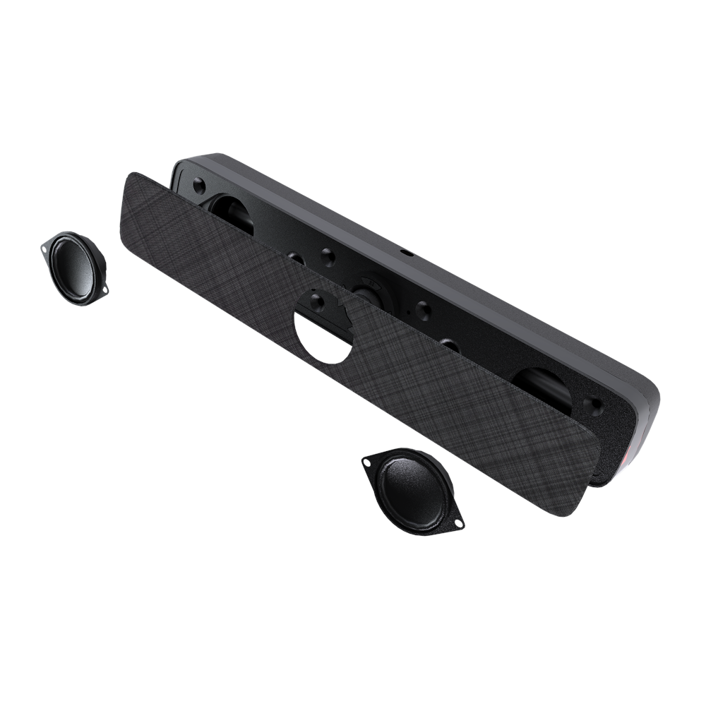 A large main feature product image of Fantech BS151 Bluetooth 5.3 Portable Sound Bar Built in Microphone Gaming Speaker - Black