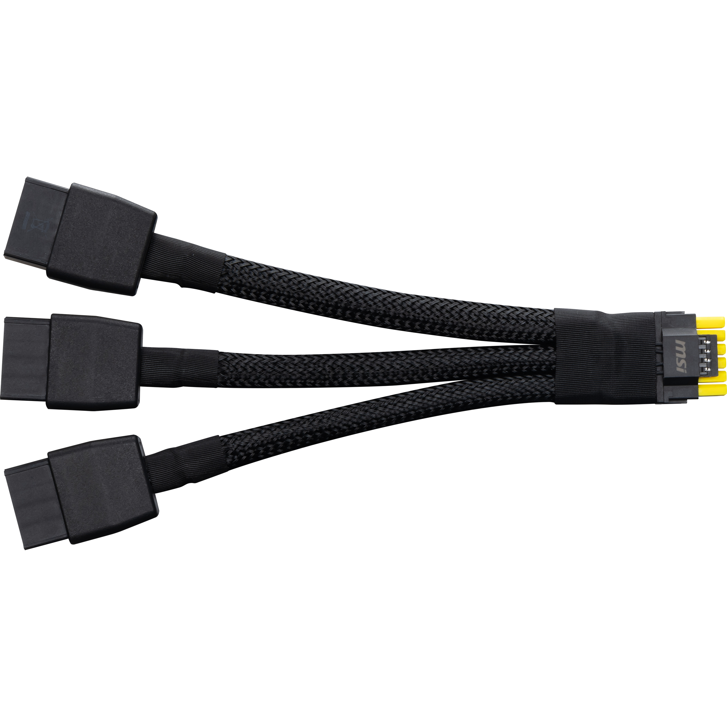 A large main feature product image of MSI GeForce RTX 5080 Shadow 3X OC 16GB GDDR7