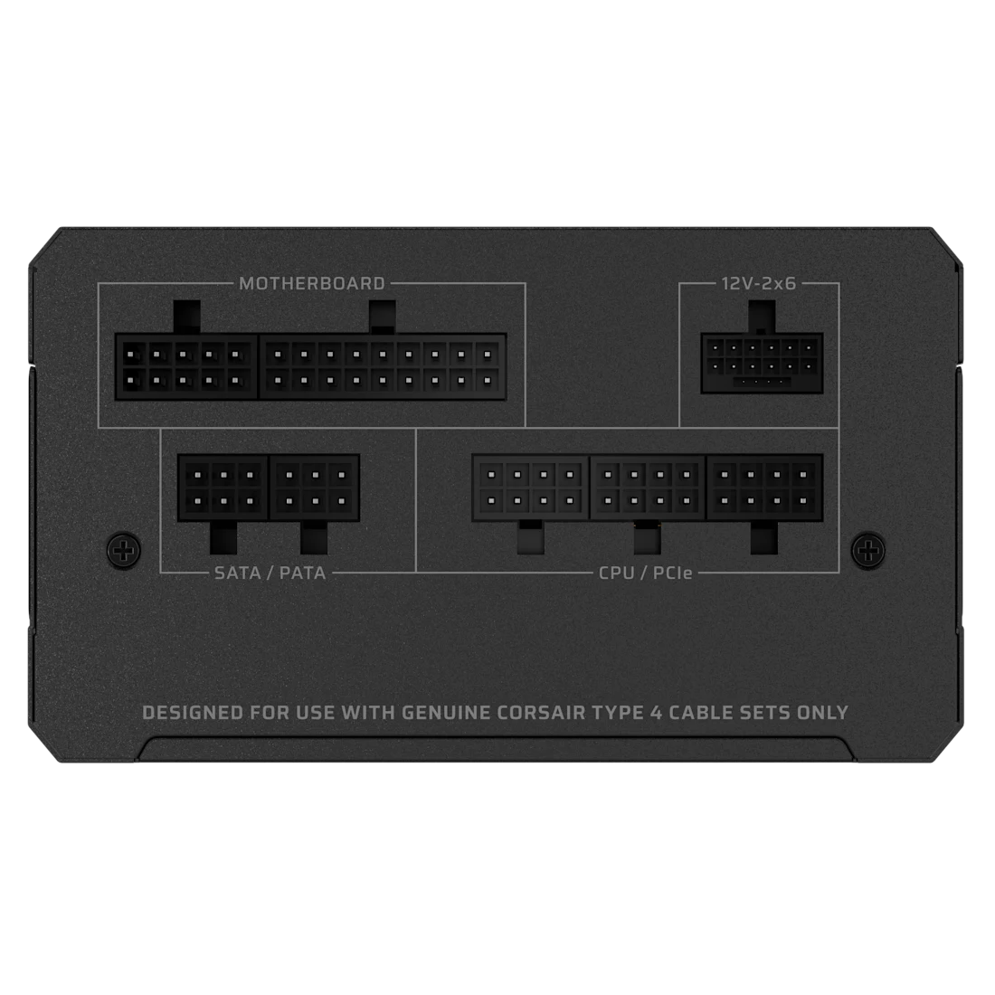 A large main feature product image of Corsair RM750e - 750W Gold ATX 3.1 Modular PSU