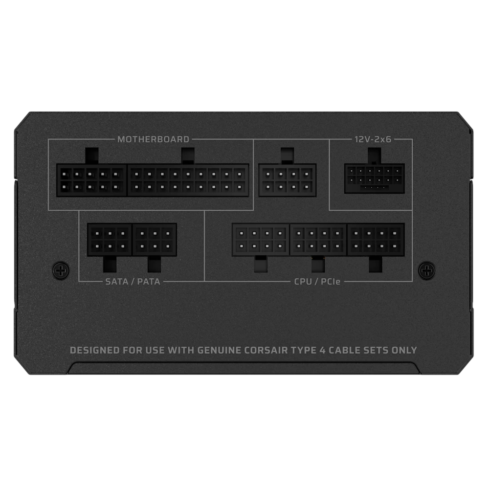 A large main feature product image of Corsair RM1000e - 1000W Gold ATX 3.1 Modular PSU