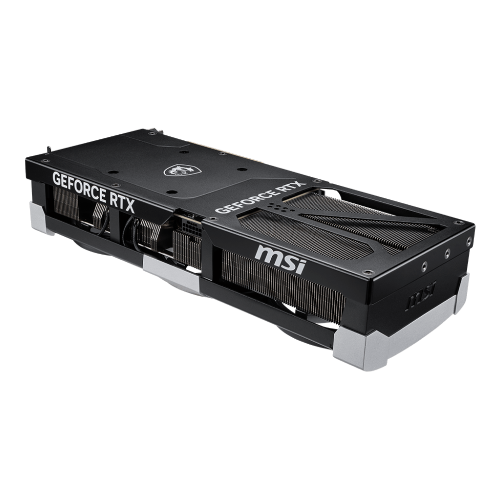 A large main feature product image of MSI GeForce RTX 5090 Ventus 3X OC 32GB GDDR7