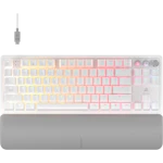A small tile product image of Corsair K70 PRO TKL High-Performance Hall Effect Gaming Keyboard - White (MGX V2 Switch)