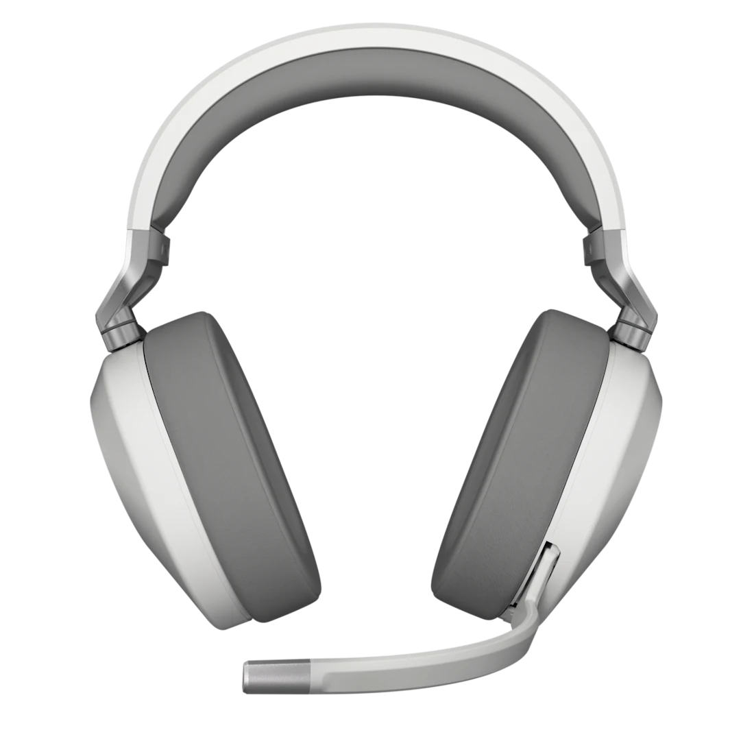A large main feature product image of Corsair HS65 WIRELESS Gaming Headset (White)