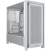 A product image of Corsair Frame 4000D RS Mid Tower Case (White)