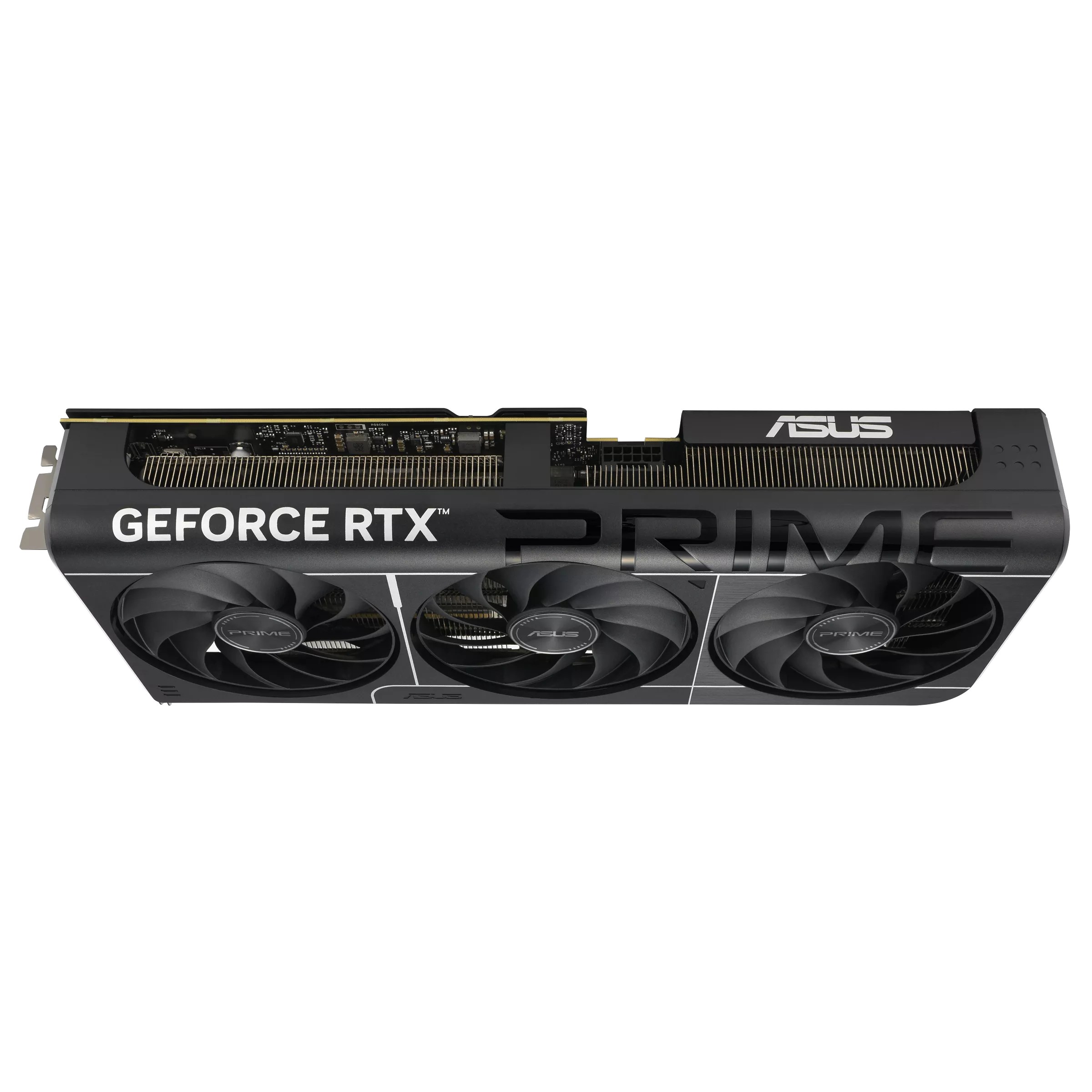 A large main feature product image of ASUS GeForce RTX 5070 Prime 12GB GDDR7