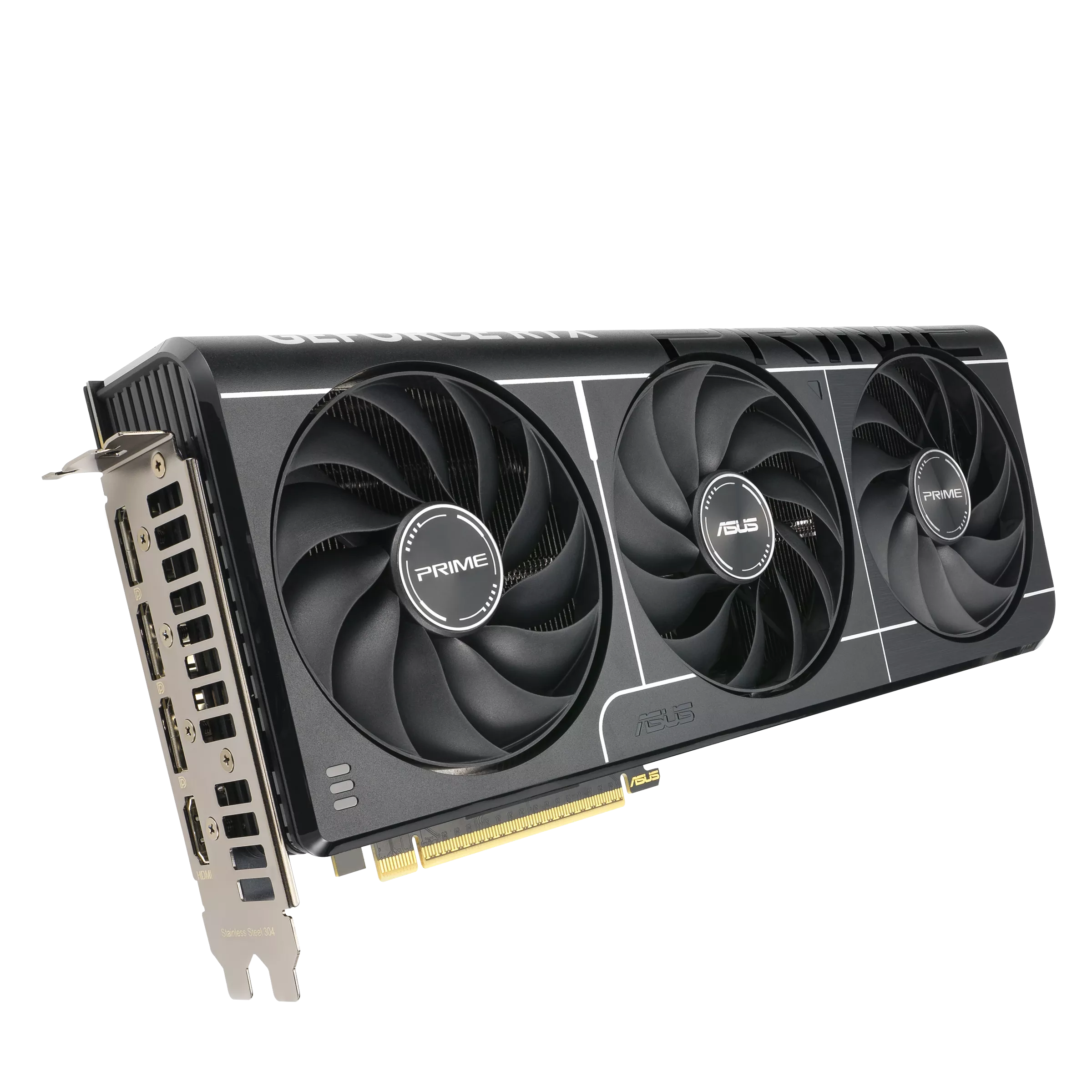 A large main feature product image of ASUS GeForce RTX 5070 Prime 12GB GDDR7