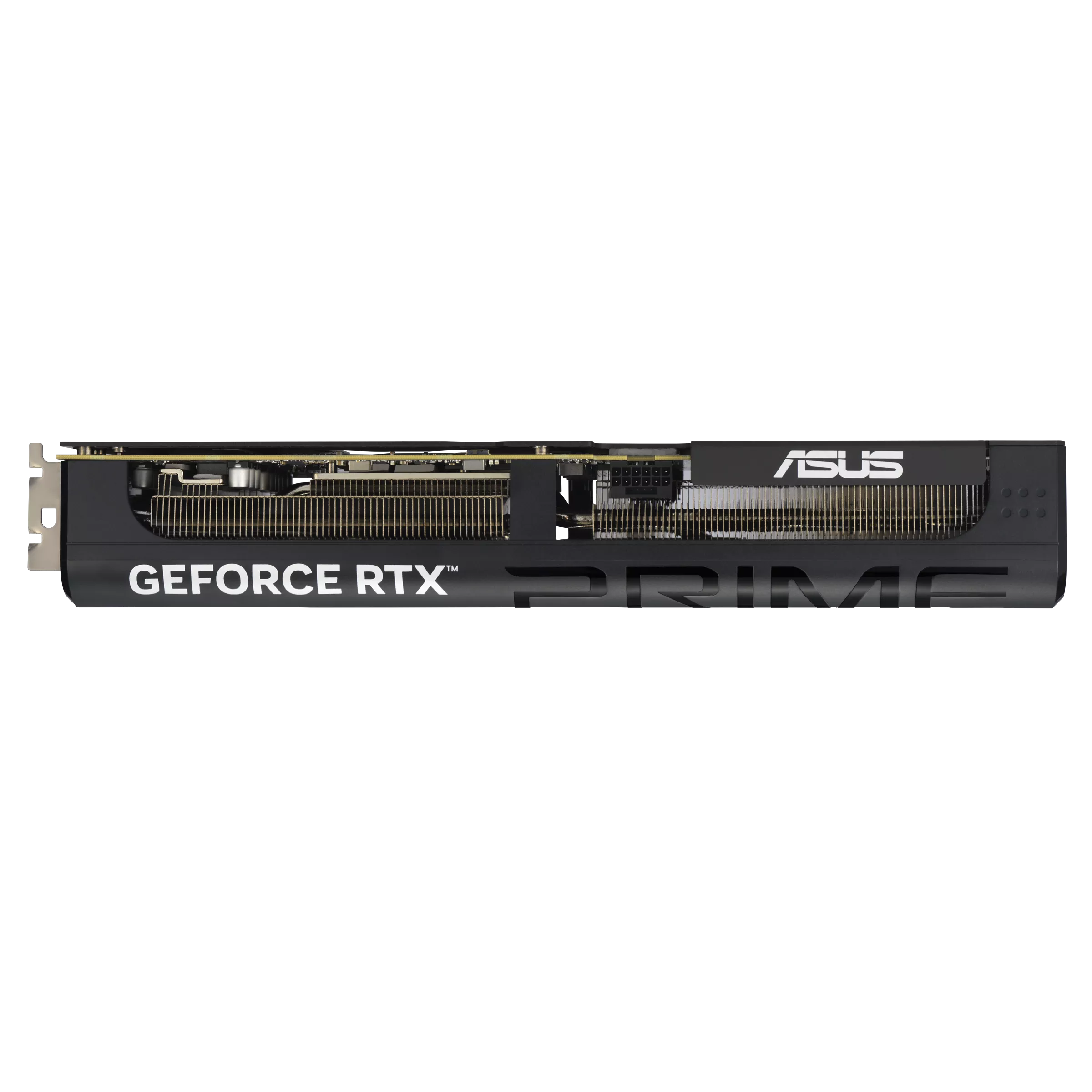 A large main feature product image of ASUS GeForce RTX 5070 Prime OC 12GB GDDR7
