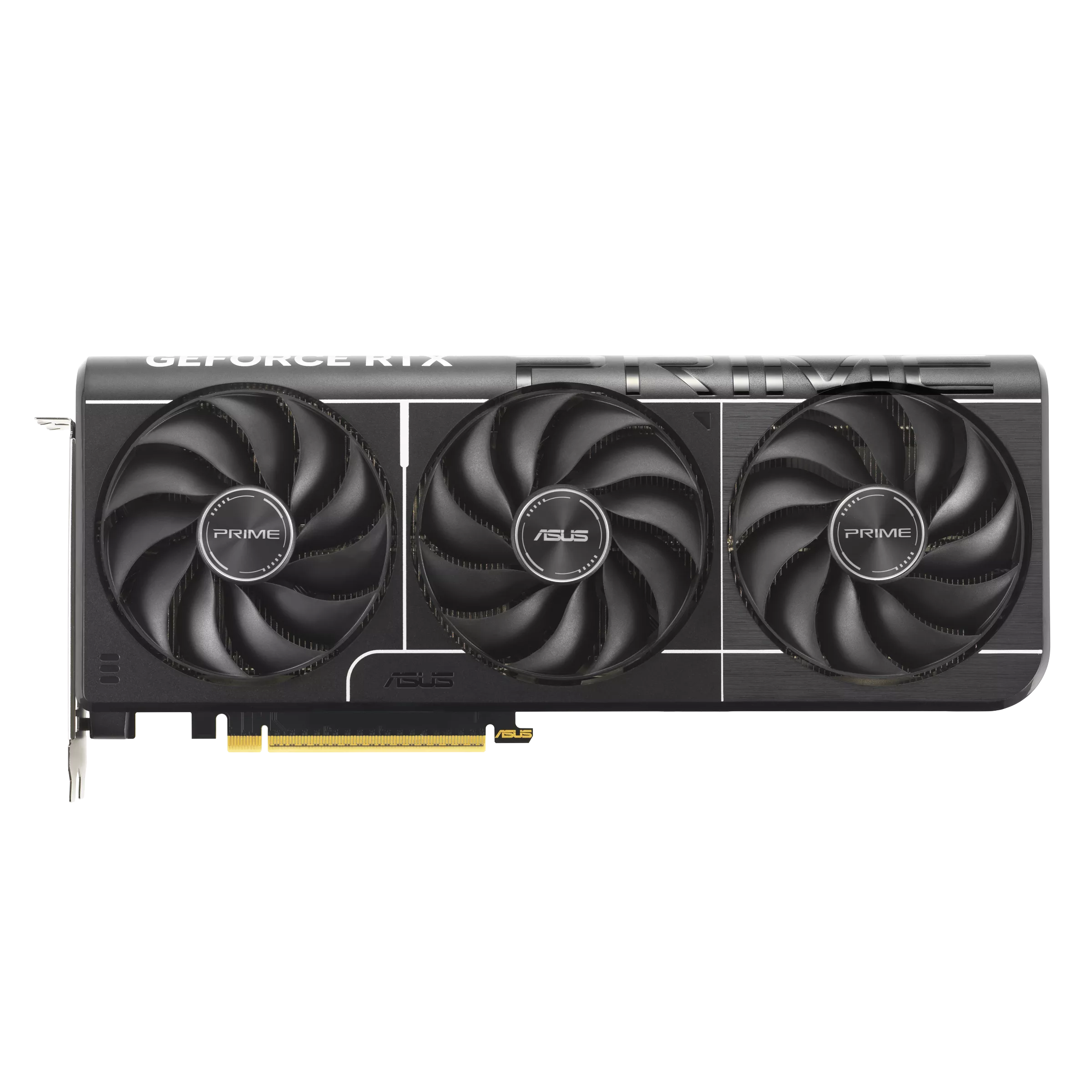 A large main feature product image of ASUS GeForce RTX 5070 Prime OC 12GB GDDR7