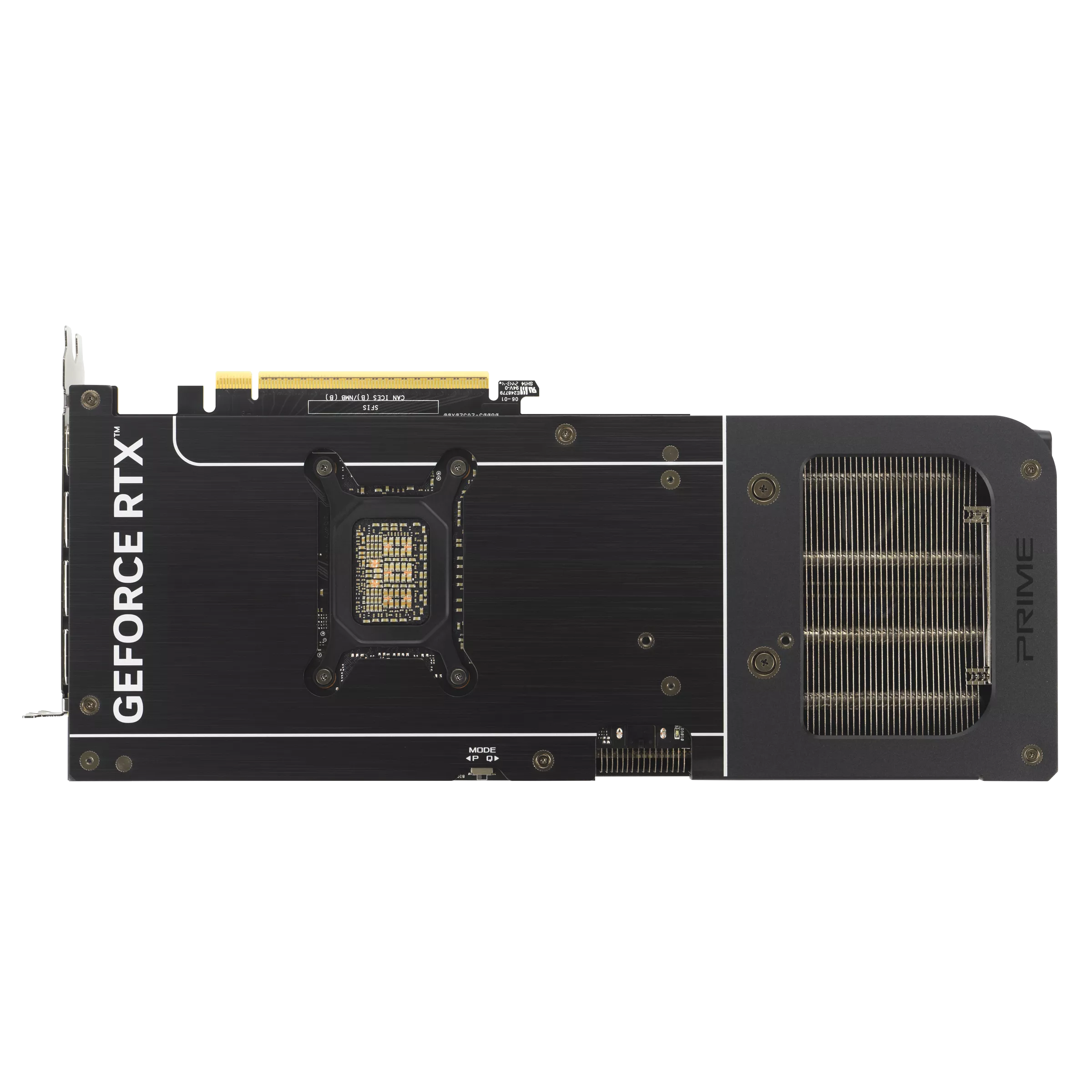 A large main feature product image of ASUS GeForce RTX 5070 Prime OC 12GB GDDR7