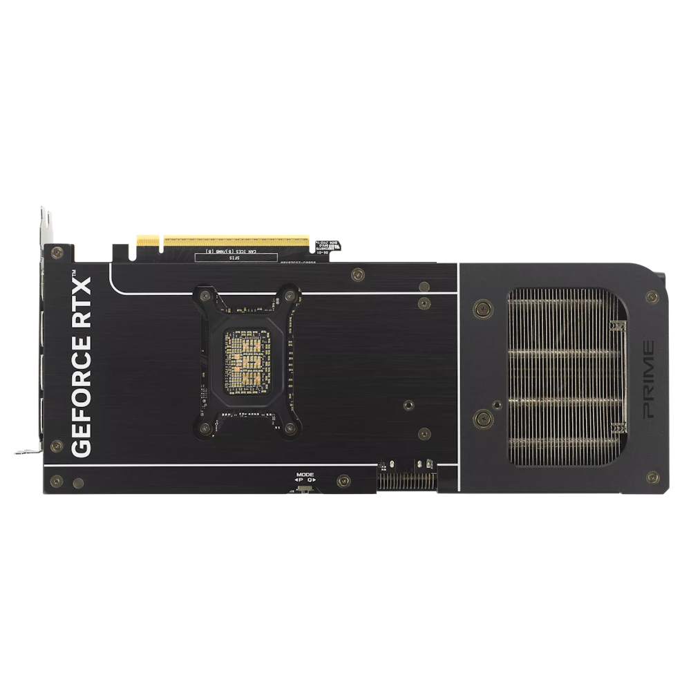 A large main feature product image of ASUS GeForce RTX 5070 Prime OC 12GB GDDR7