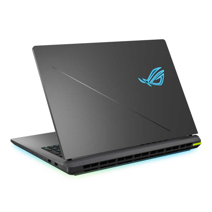 A large main feature product image of ASUS ROG Strix G18 (G815) - 18" 240Hz, Ultra 9 275HX, RTX 5070 Ti, 32GB/1TB - Win 11 Gaming Notebook