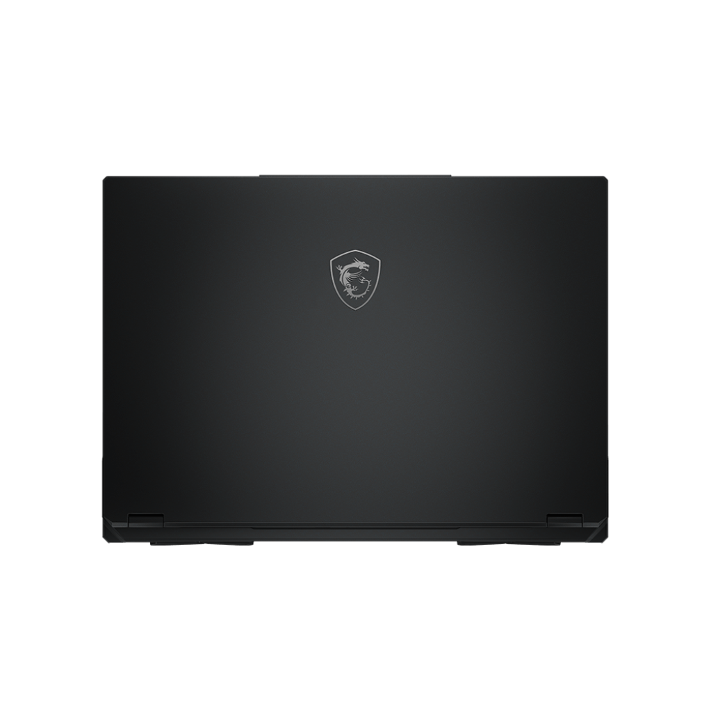 A large main feature product image of MSI Stealth A18 AI+ (A3X) - 18" 4K 120Hz, Ryzen AI 9 HX 370, RTX 5090, 64GB/2TB - Win 11 Pro Gaming Notebook