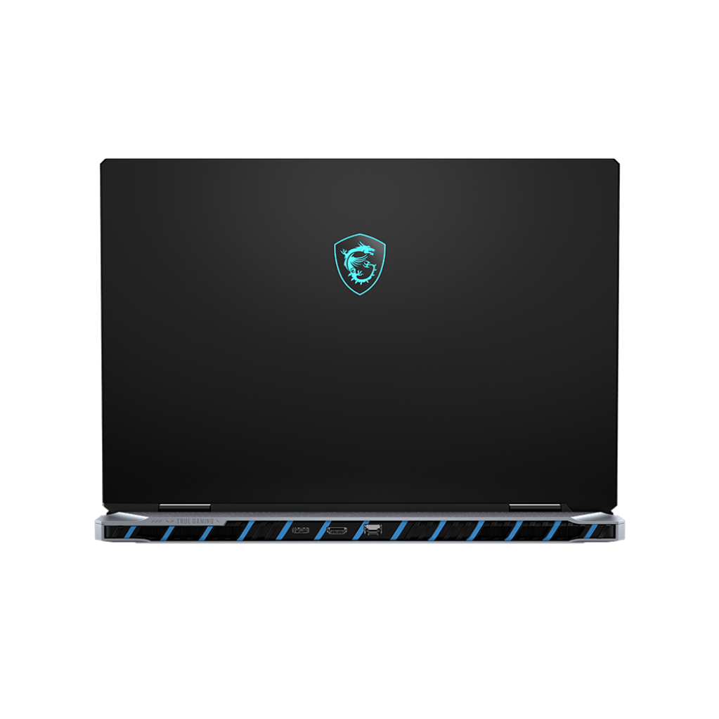 A large main feature product image of MSI Titan 18 HX AI (A2X) - 18" 4K 120Hz, Core Ultra 9 275HX, RTX 5080, 64GB/6TB - Win 11 Pro Gaming Notebook