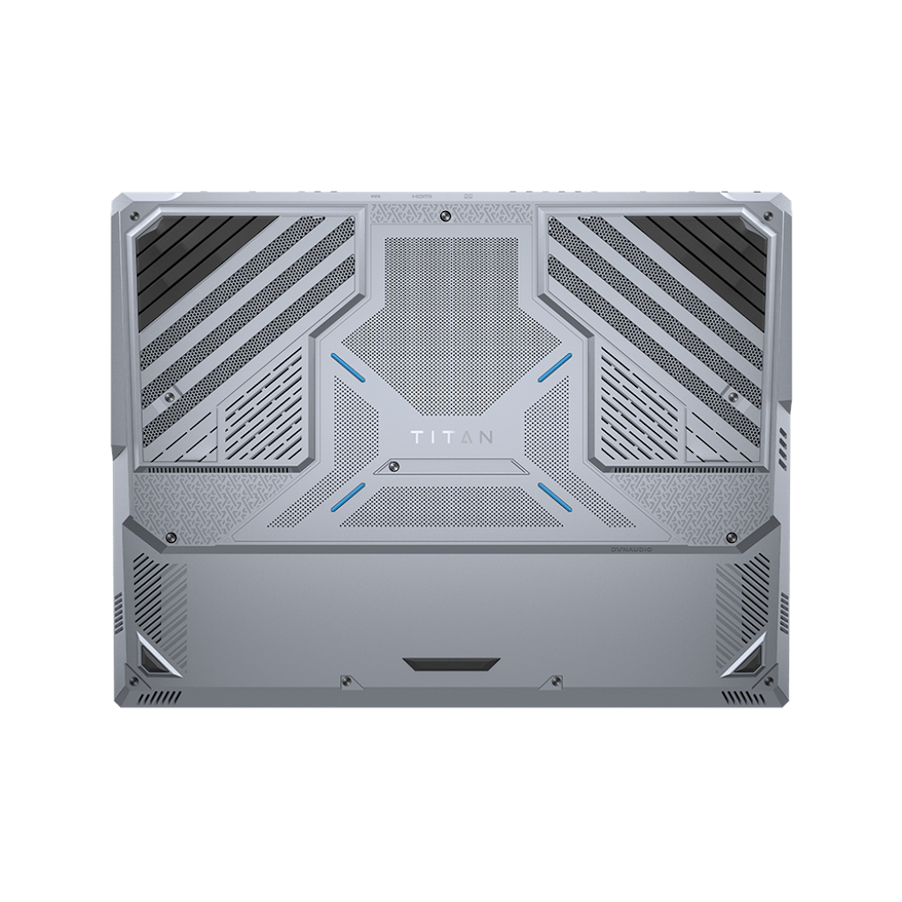 A large main feature product image of MSI Titan 18 HX AI (A2X) - 18" 4K 120Hz, Core Ultra 9 275HX, RTX 5080, 64GB/6TB - Win 11 Pro Gaming Notebook