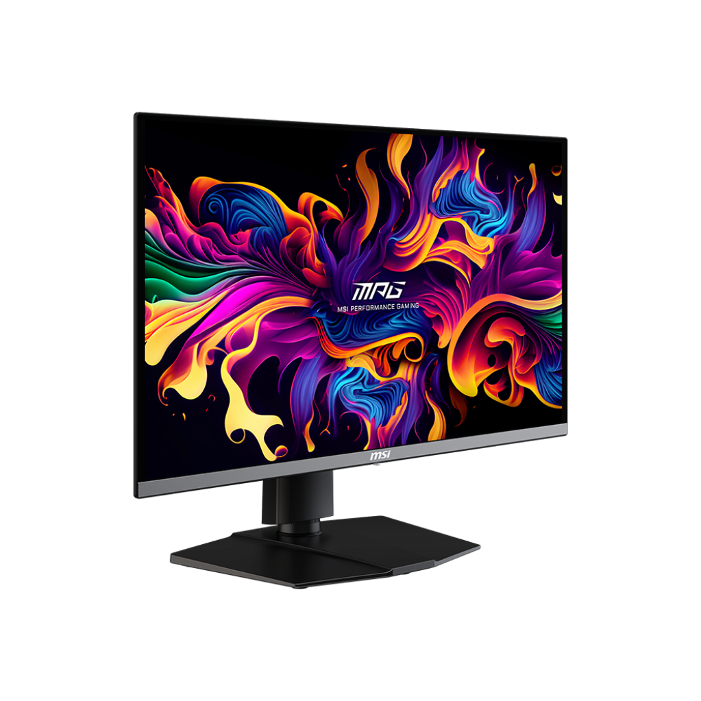 A large main feature product image of MSI MPG 272URX QD-OLED - 27" 4K 2160p 240Hz 0.03ms QD-OLED Monitor