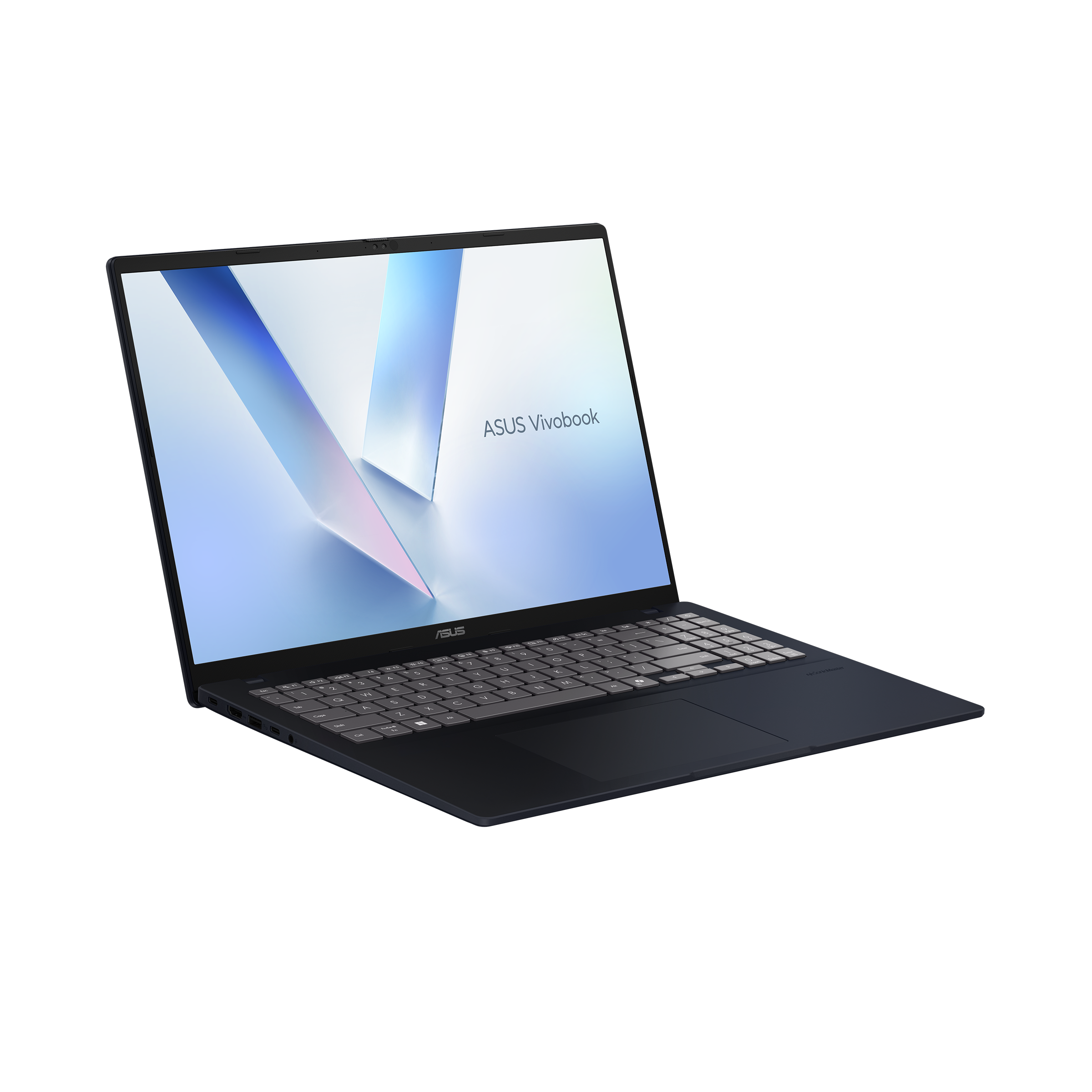 A large main feature product image of ASUS Vivobook 16 (X1607) - 16" Ultra 5 225H, 16GB/512GB - Win 11 AI Notebook