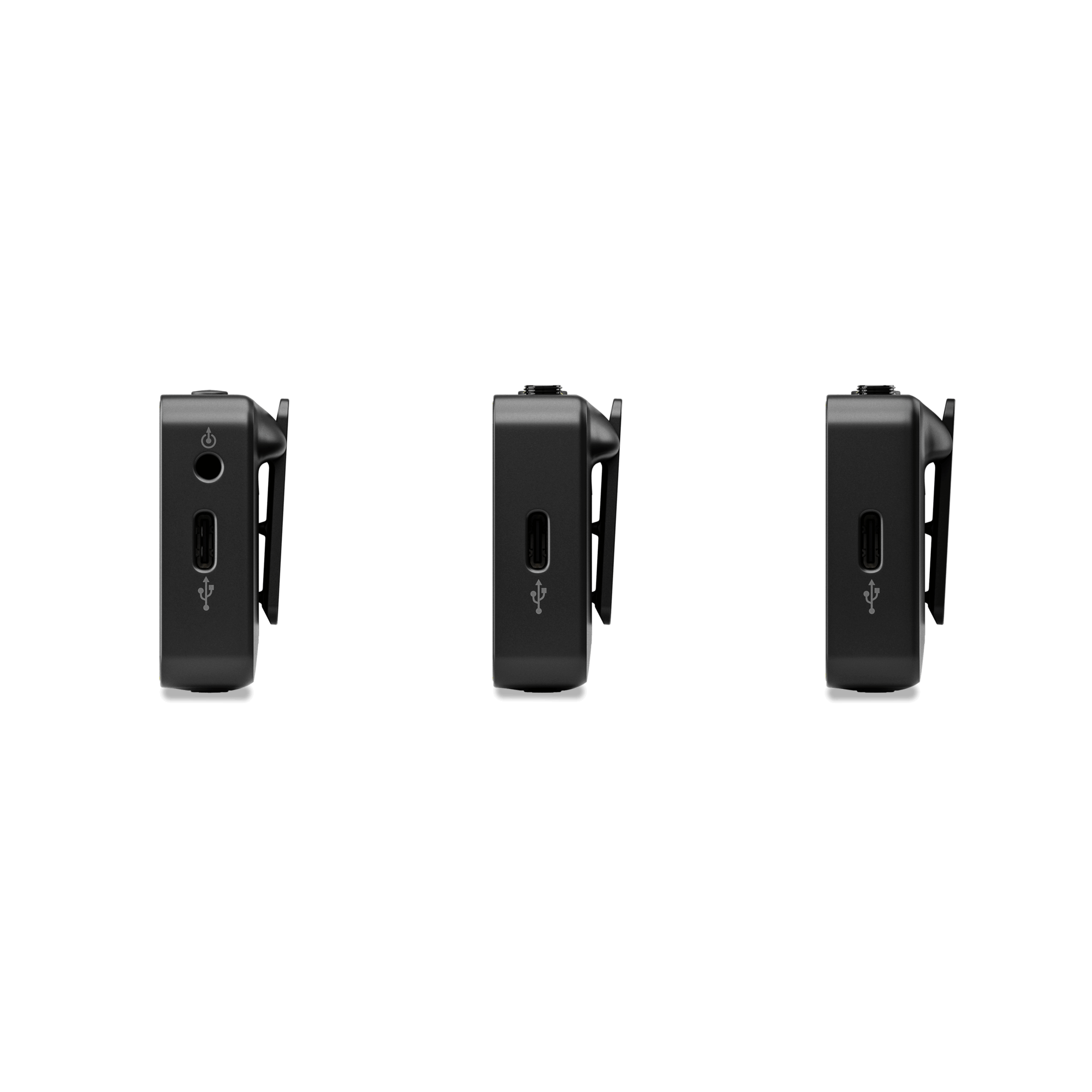 A large main feature product image of RODE Wireless GO (Gen 3) - Compact Wireless Microphone System (Black)
