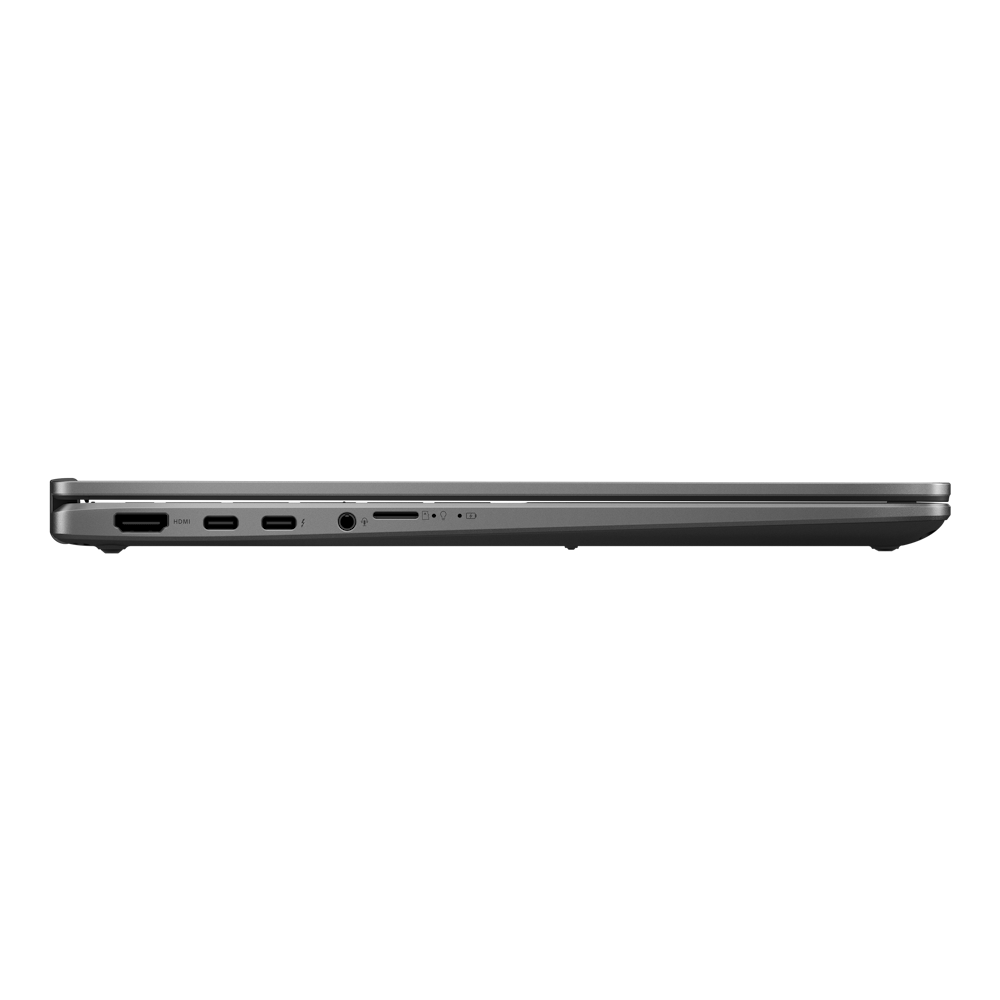 A large main feature product image of ASUS Vivobook 16 Flip OLED (TP3607) - 16" Core Ultra 7 258V, 32GB/1TB - Win 11 Pro Copilot+ AI Notebook