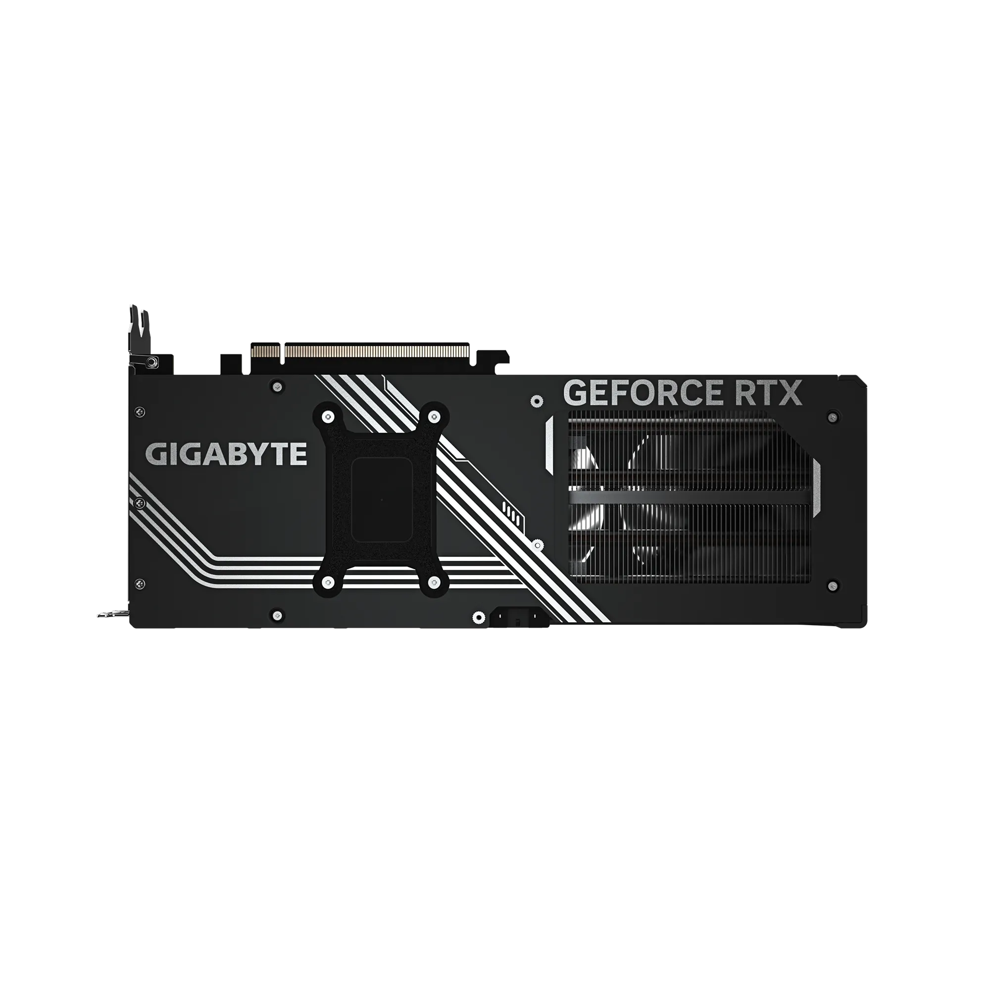 A large main feature product image of Gigabyte GeForce RTX 5070 Windforce OC SFF 12GB GDDR7