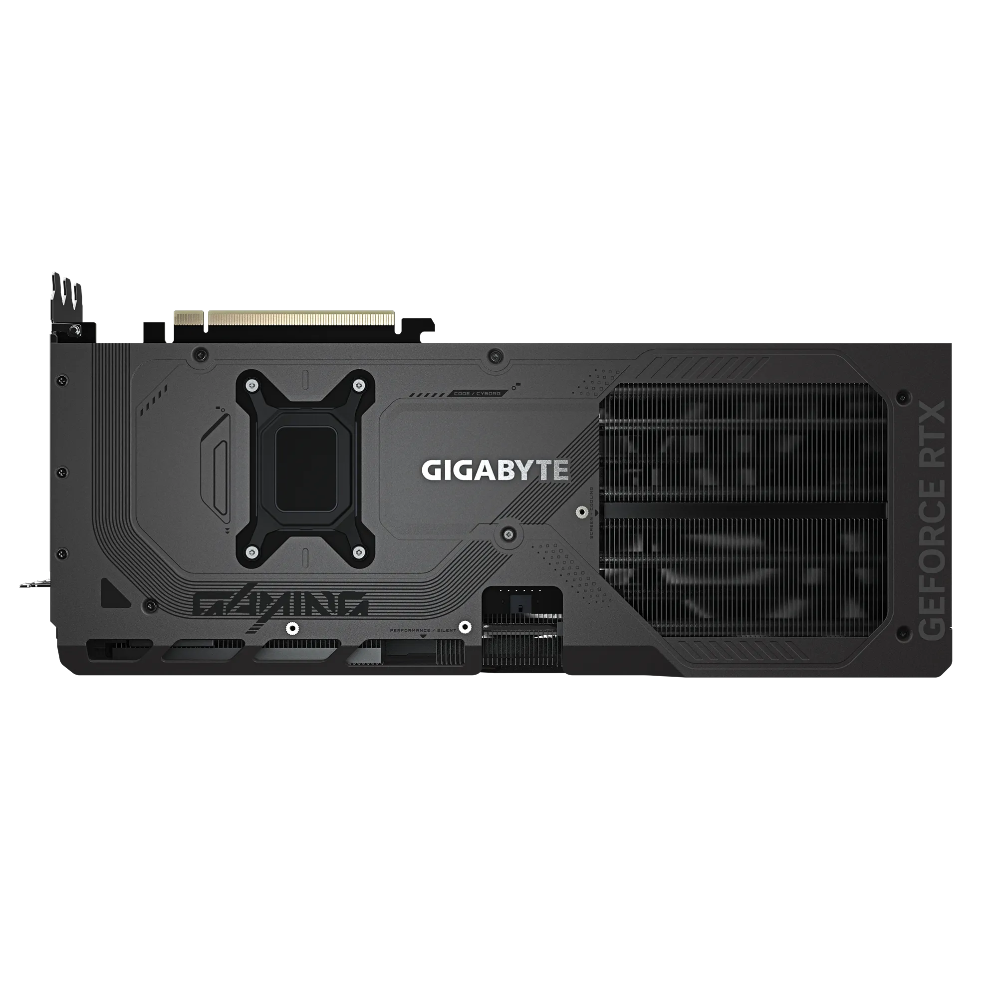 A large main feature product image of Gigabyte GeForce RTX 5070 Ti Gaming OC 16GB GDDR7