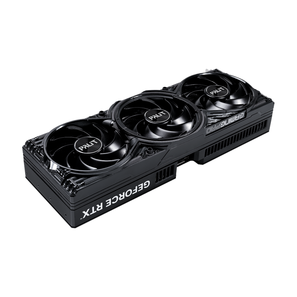 A large main feature product image of Palit GeForce RTX 5070 GamingPro 12GB GDDR7