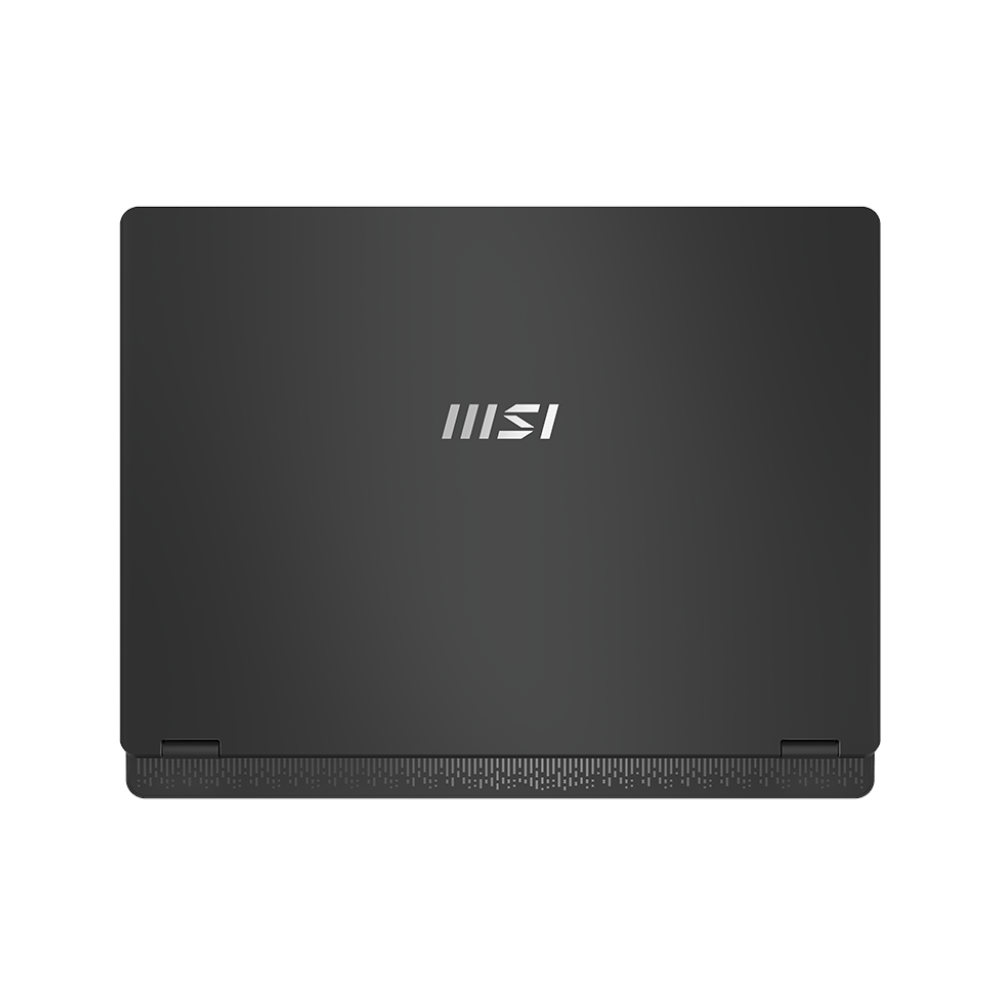 A large main feature product image of MSI Prestige 14 AI+ EVO (C2V) - 14" 120Hz OLED, Ultra 7 258V, 32GB/2TB - Win 11 Notebook