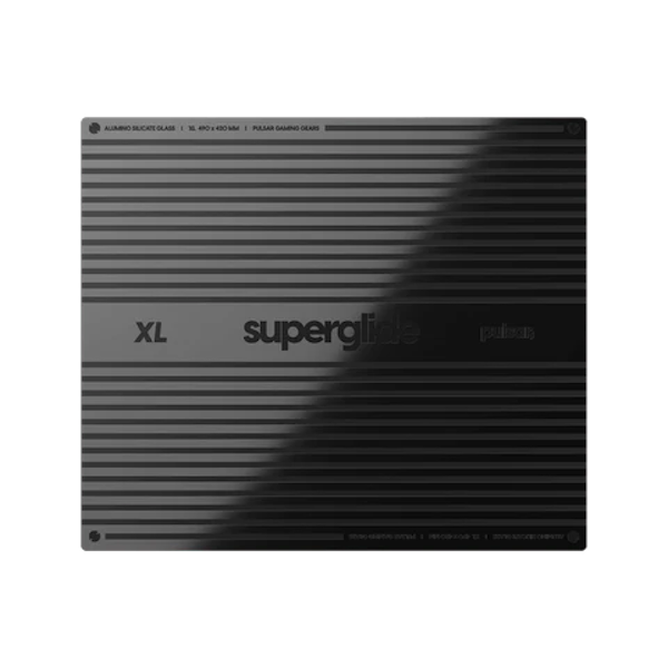 Pulsar Superglide Glass Mousepad - XL (White) | PLE Computers
