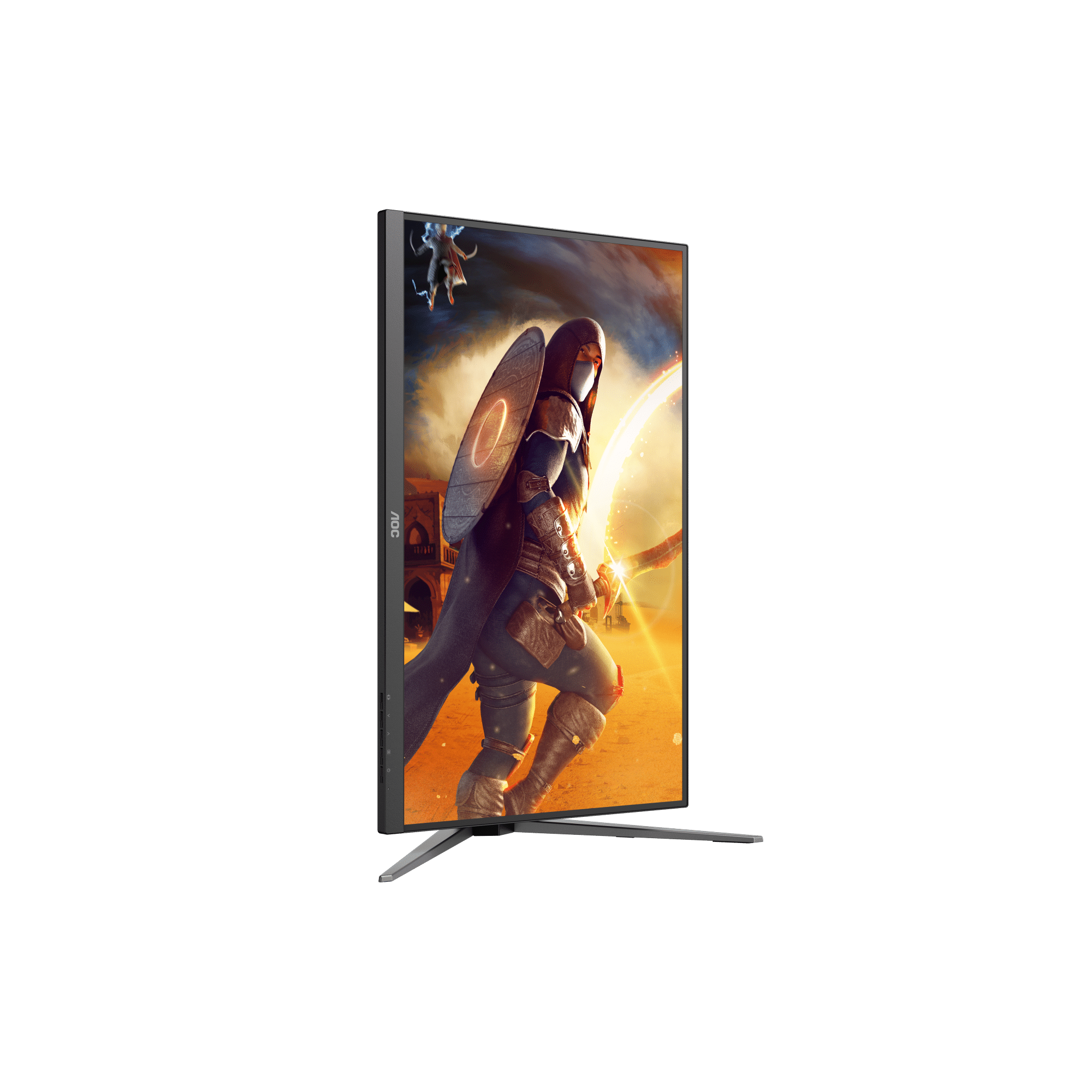 A large main feature product image of AOC Gaming U27G42 - 27" 4K 2160p 160Hz 0.5ms Fast IPS Monitor 