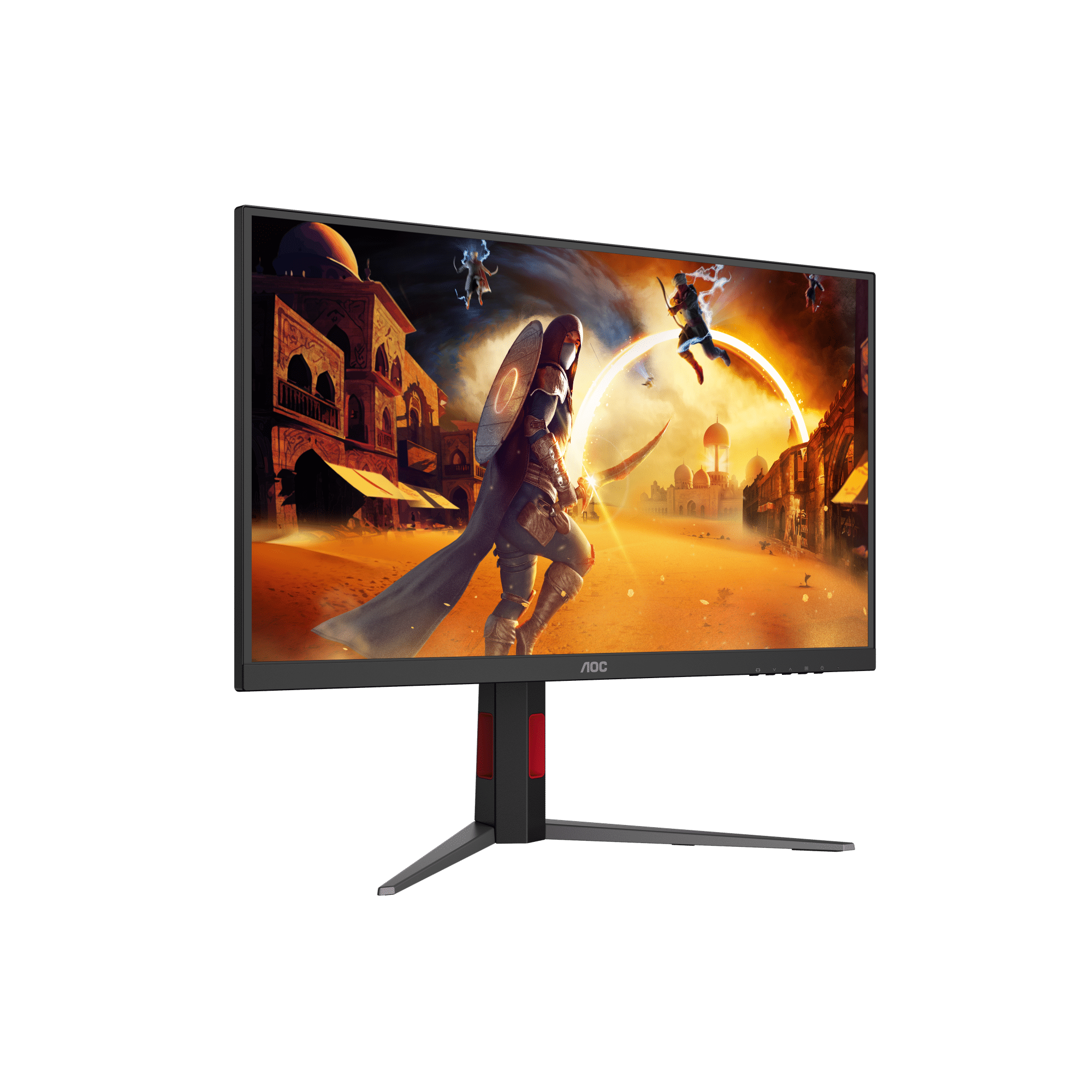 A large main feature product image of AOC Gaming U27G42 - 27" 4K 2160p 160Hz 0.5ms Fast IPS Monitor 