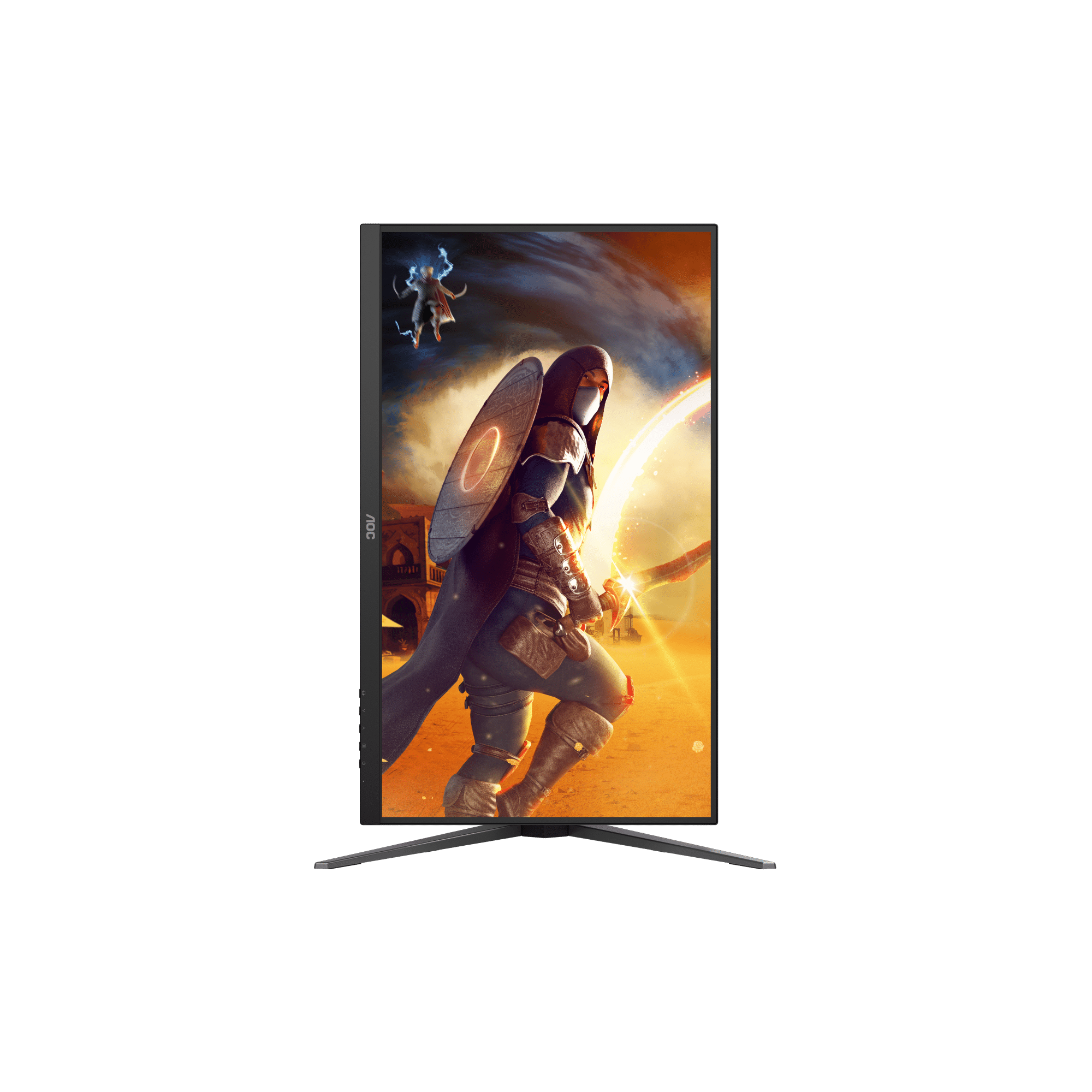 A large main feature product image of AOC Gaming U27G42 - 27" 4K 2160p 160Hz 0.5ms Fast IPS Monitor 
