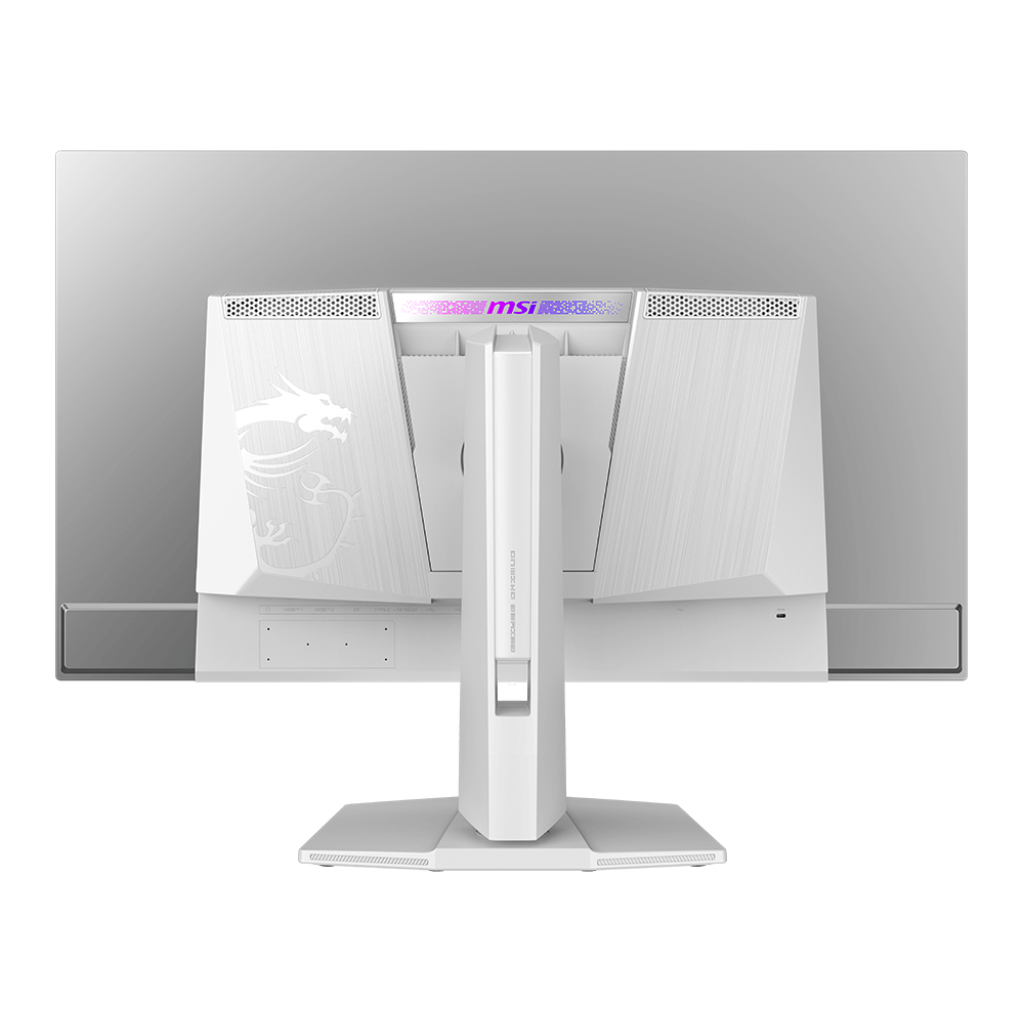 A large main feature product image of MSI MPG 321URXW QD-OLED - 32" 4K 2160p 240Hz 0.03ms QD-OLED Gaming Monitor (White)