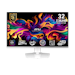 A product image of MSI MPG 321URXW QD-OLED 32" 4K 240Hz 0.03ms QD-OLED Monitor - White